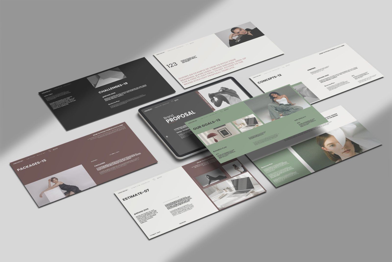 Creative Brand Proposal Presentation Template — image 11