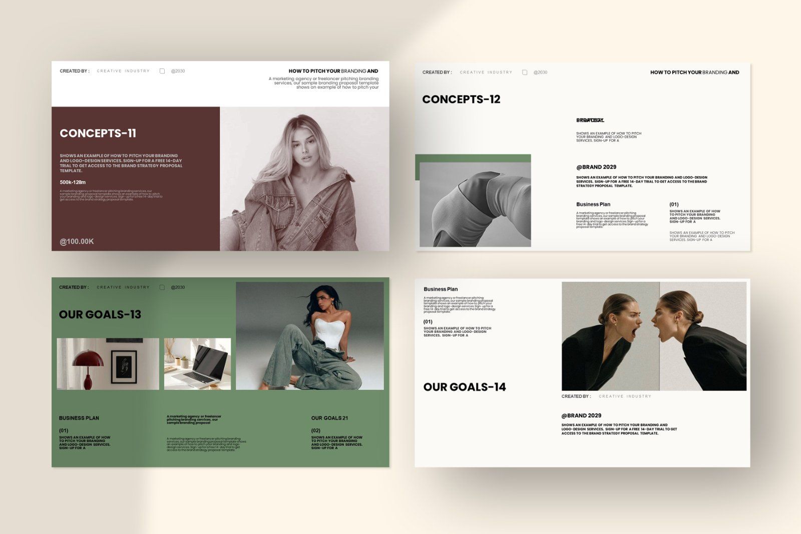 Creative Brand Proposal Presentation Template — image 8