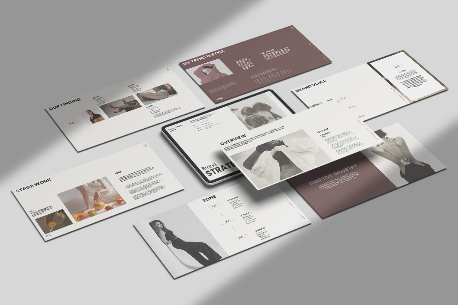 Ava_Brand Strategy Presentation Template — image 9