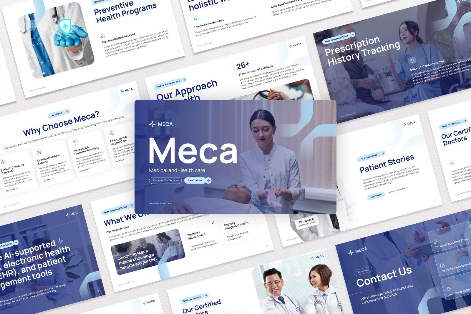 Meca – Medical Health Care Presentation — image 1