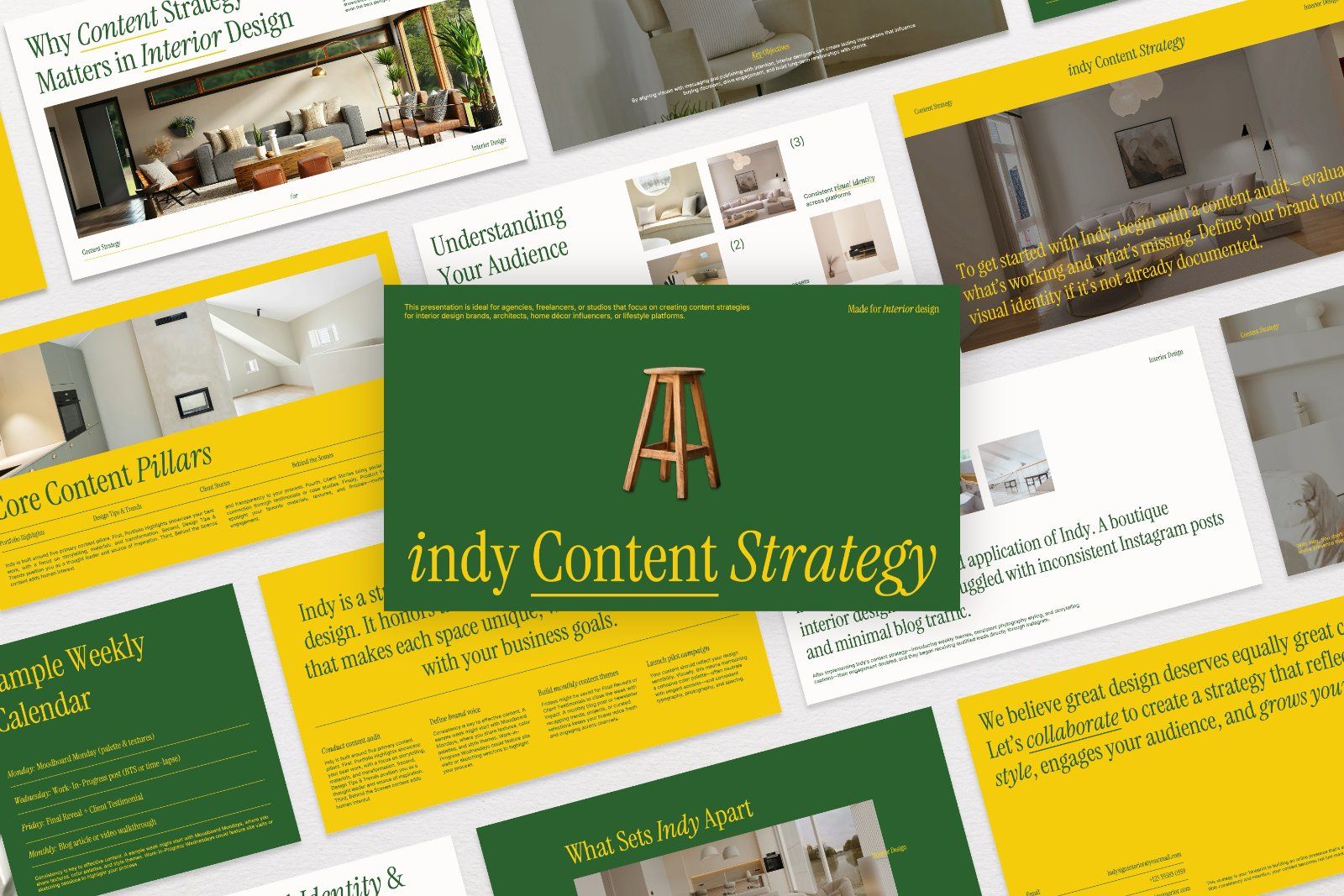 Indy – Content Strategy Presentation Template — image 1