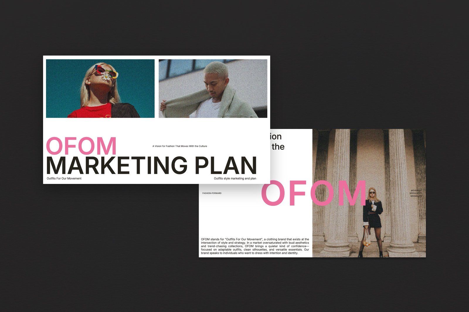 Ofom - Marketing Plan Presentation Template — image 2