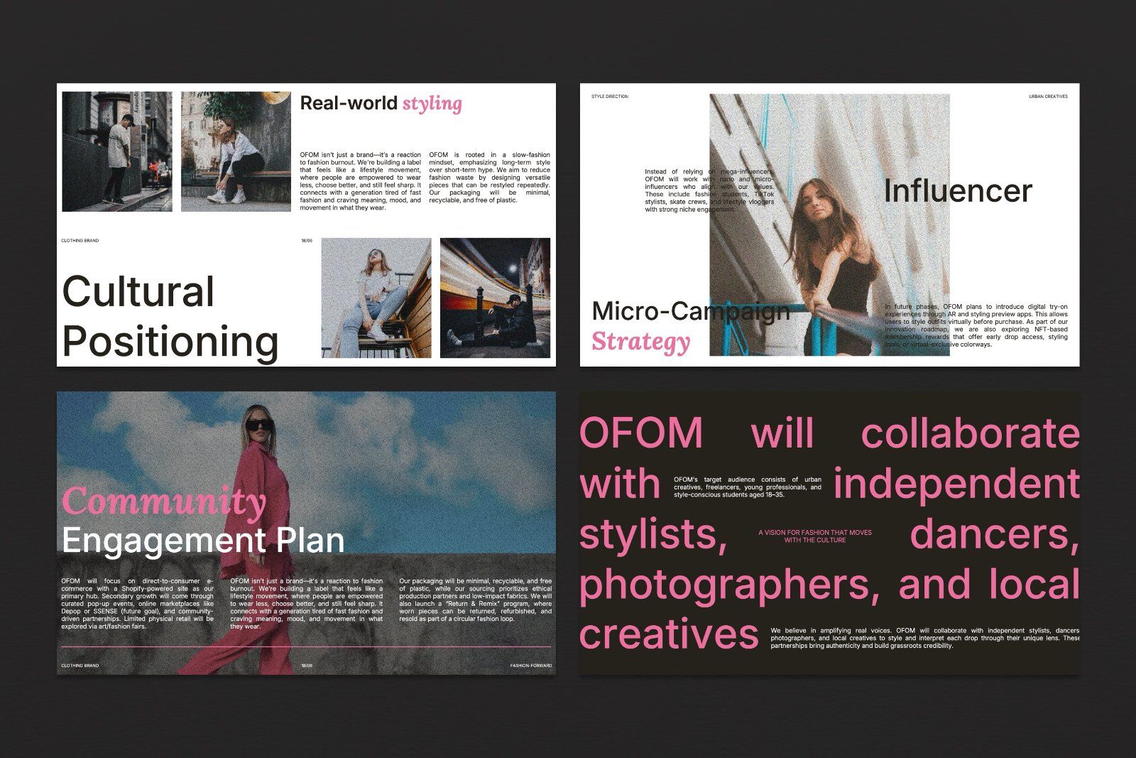 Ofom - Marketing Plan Presentation Template — image 4
