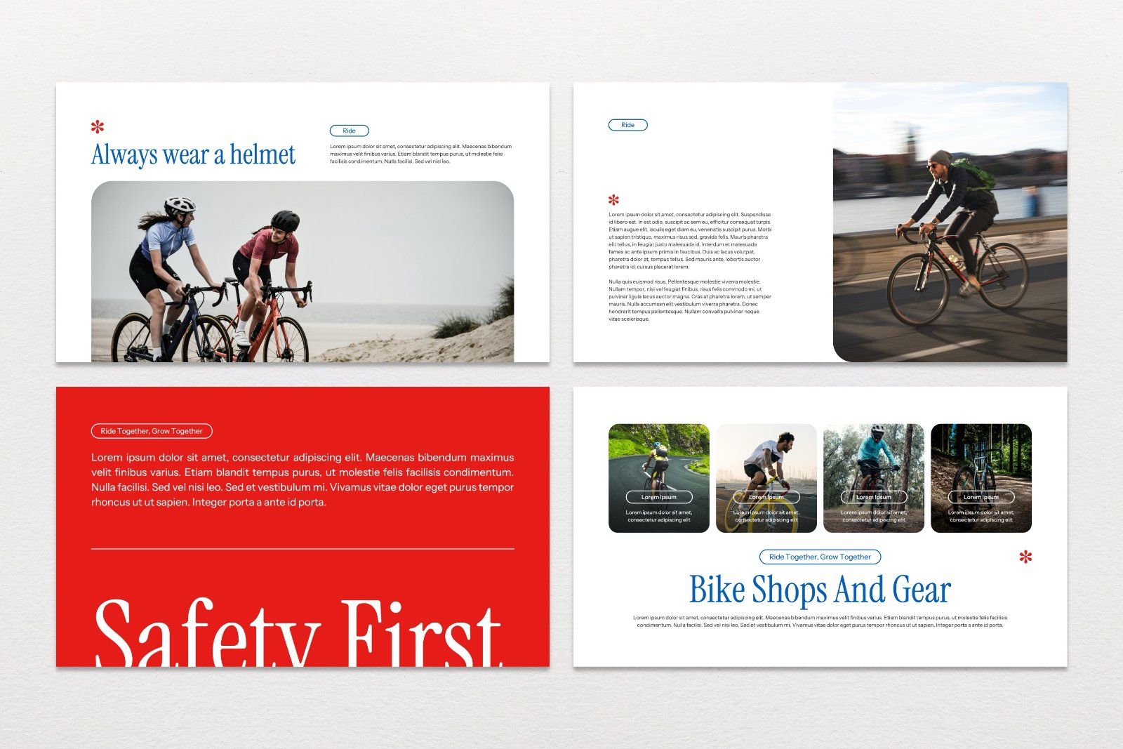 Baiky Club – Cycling Community Presentation Template — image 4