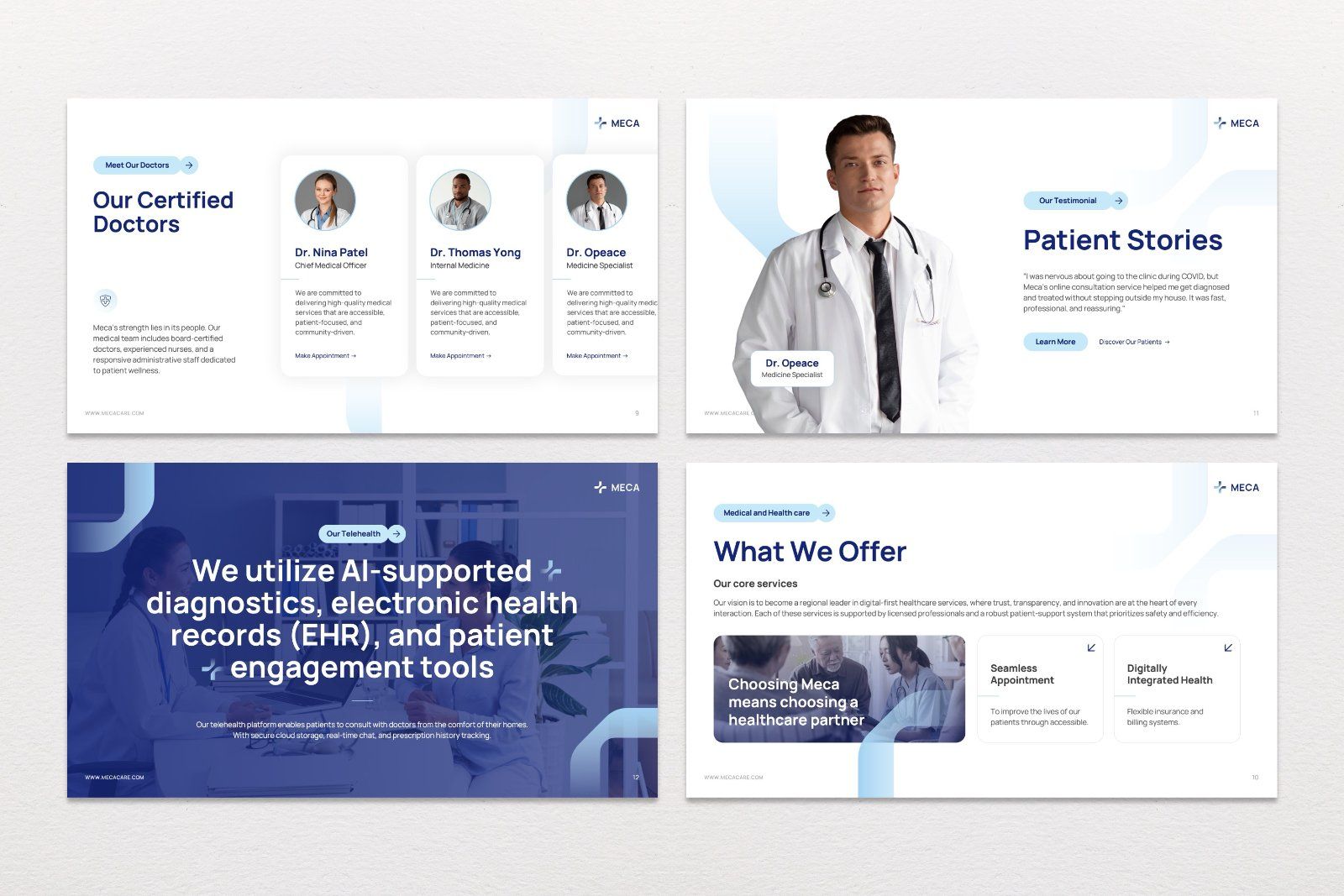 Meca – Medical Health Care Presentation — image 5