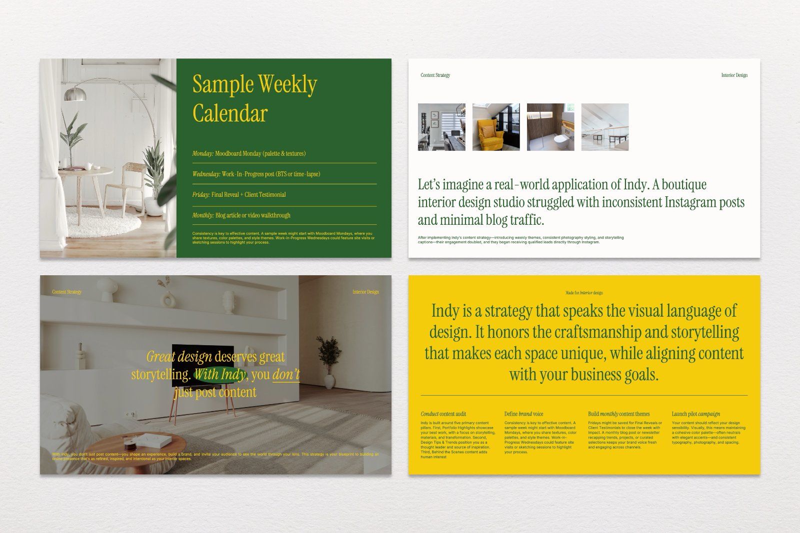 Indy – Content Strategy Presentation Template — image 4
