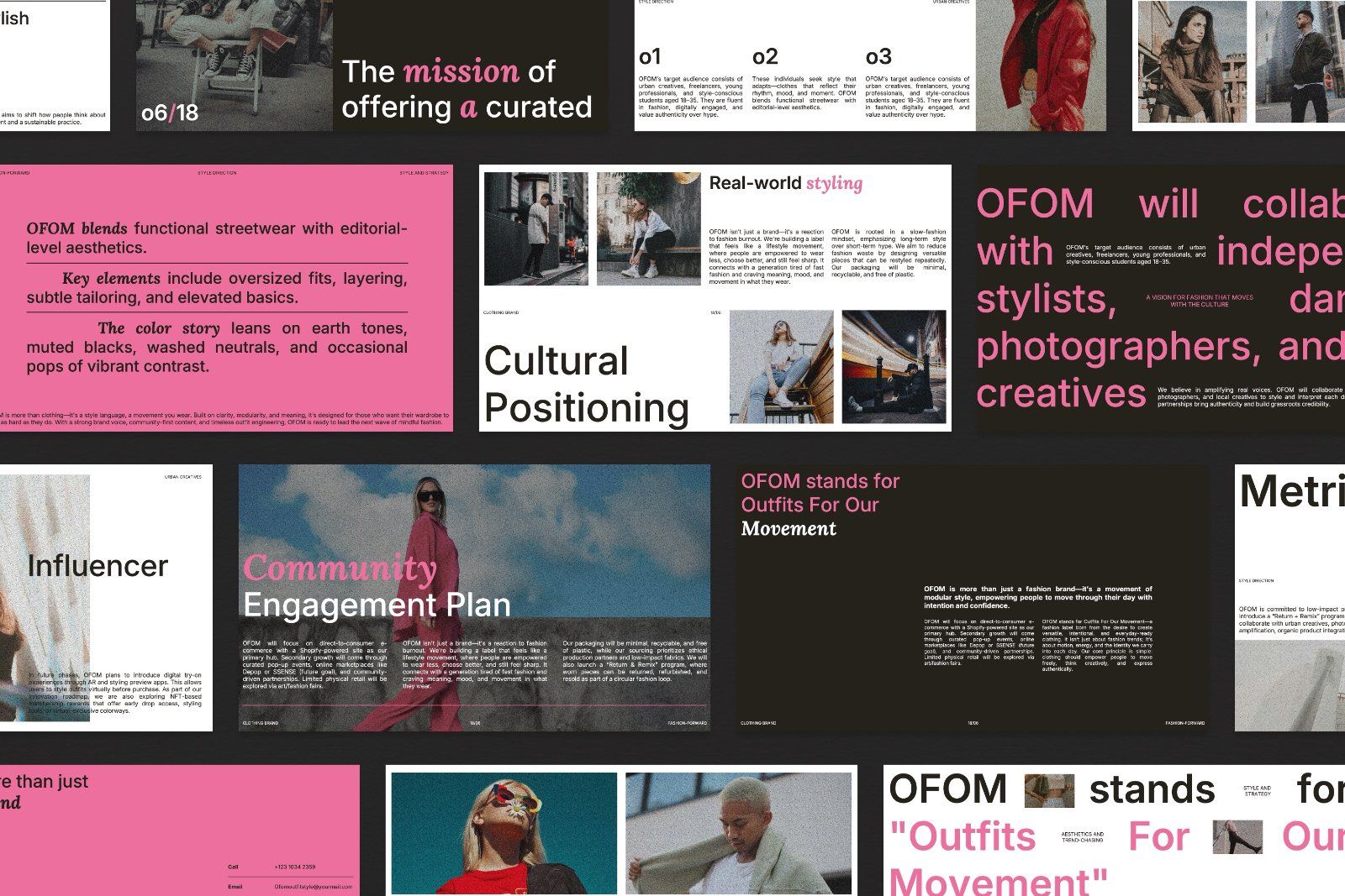 Ofom - Marketing Plan Presentation Template — image 6