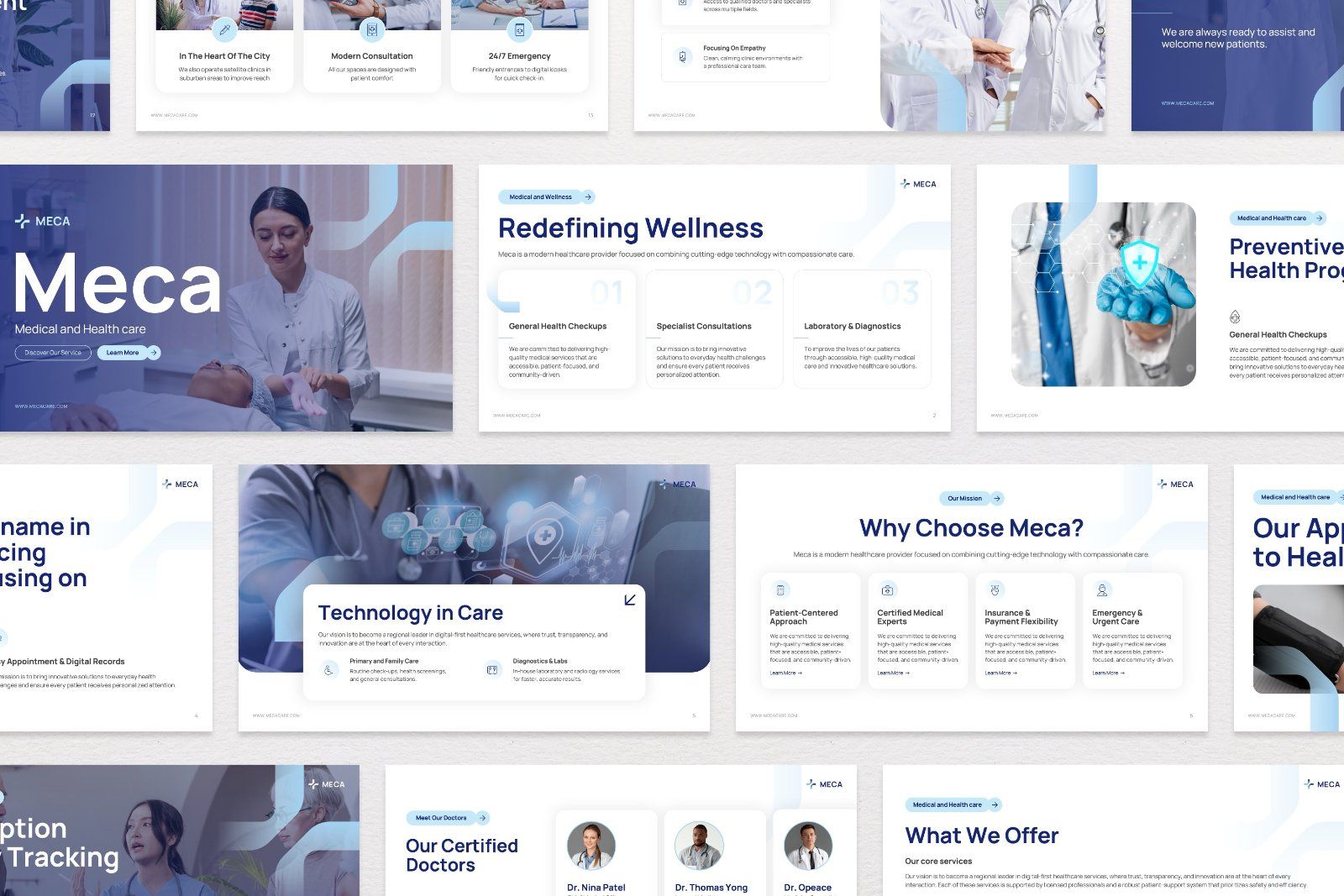 Meca – Medical Health Care Presentation — image 6