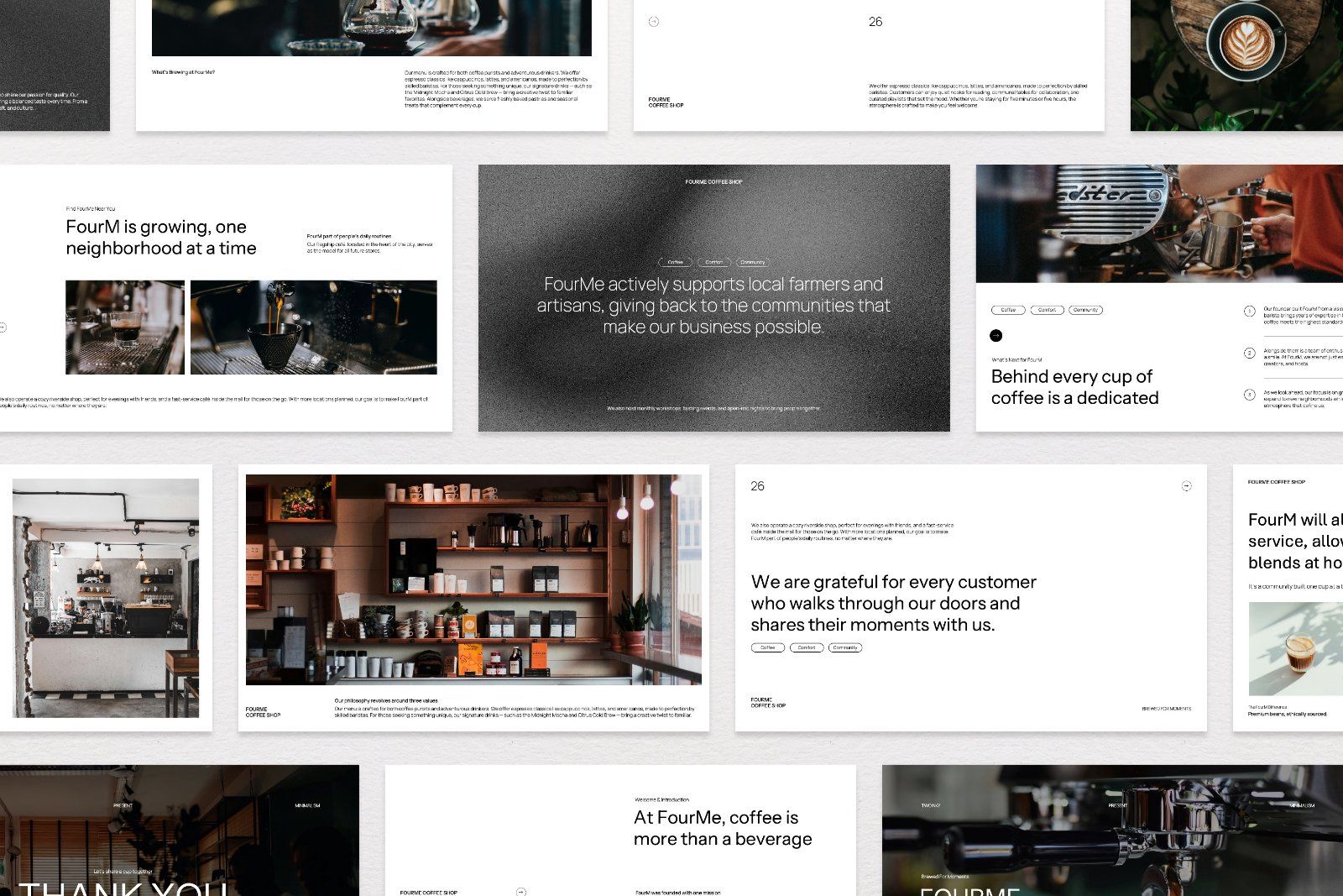 FourMe – Coffee Shop Presentation — image 7