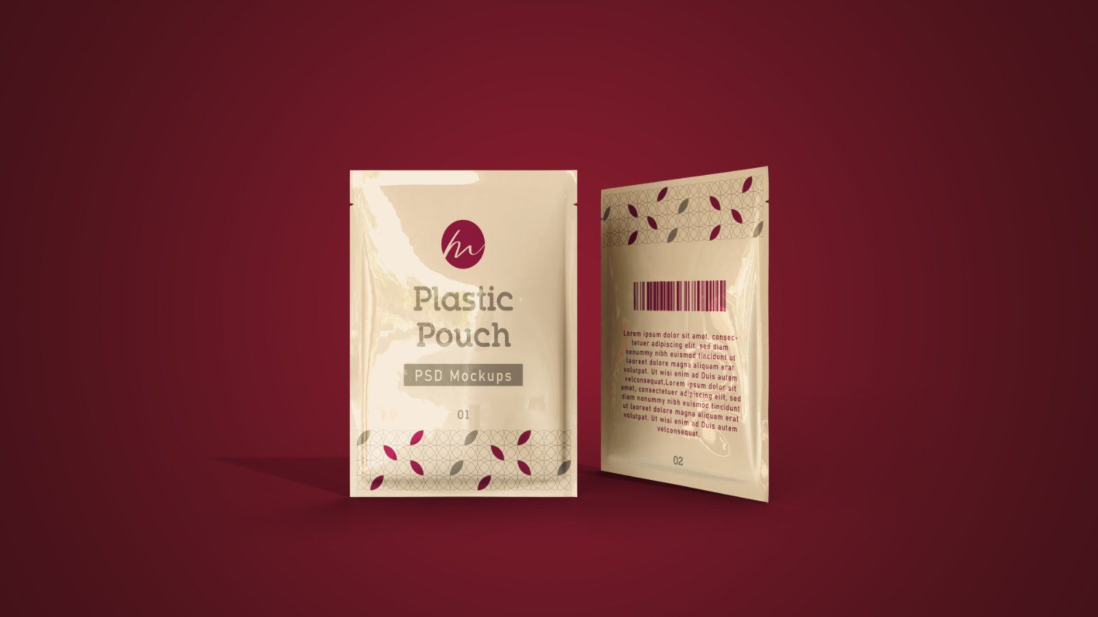 Plastic Pouch Packaging Mockup – 5 PSD Files, Flexible Pack Branding Mockup — image 2