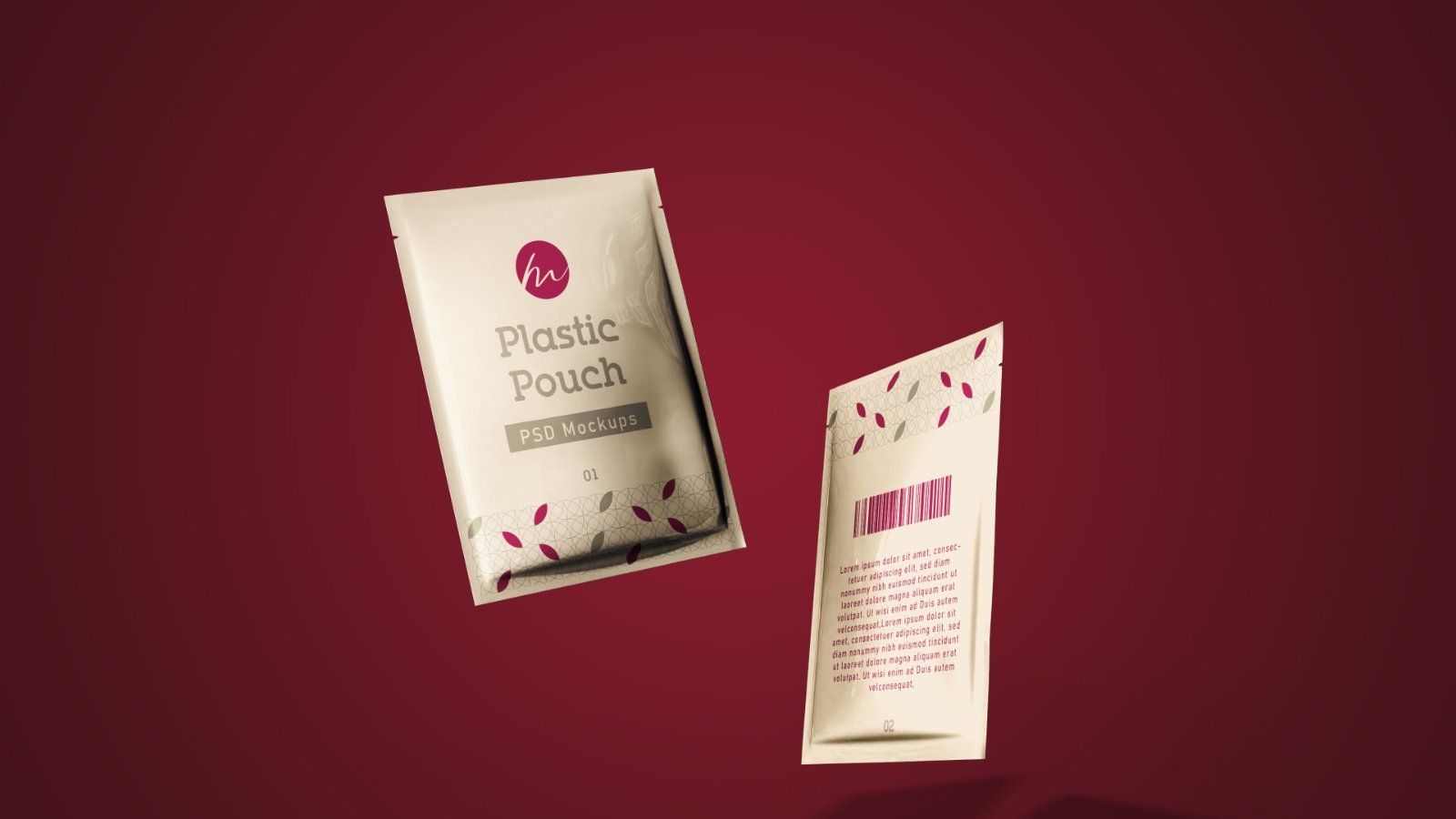 Plastic Pouch Packaging Mockup – 5 PSD Files, Flexible Pack Branding Mockup — image 4