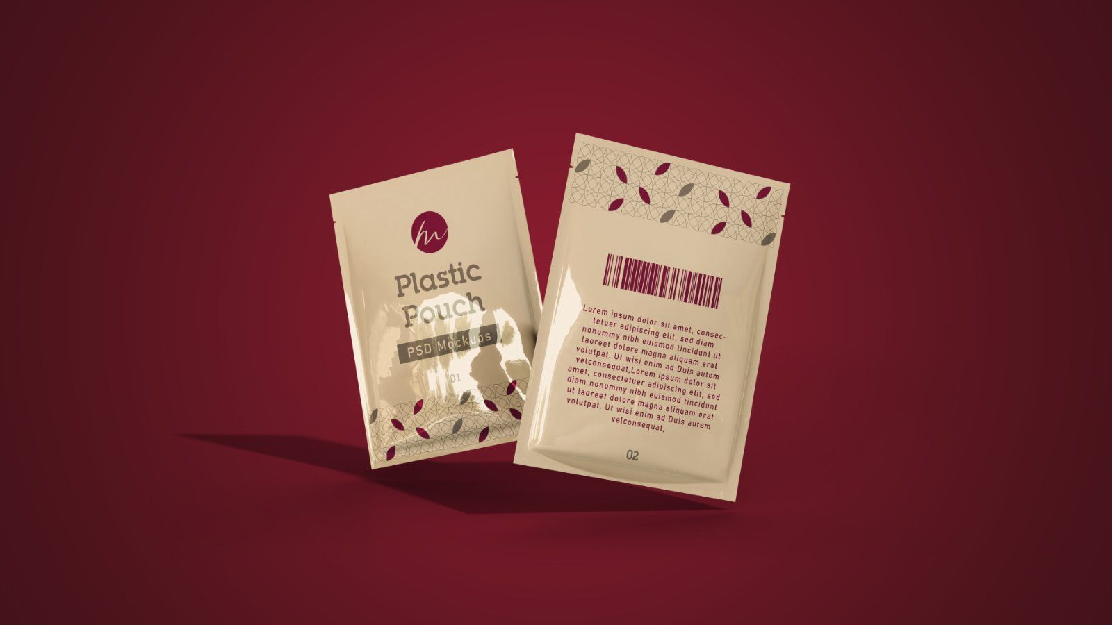 Plastic Pouch Packaging Mockup – 5 PSD Files, Flexible Pack Branding Mockup — image 5