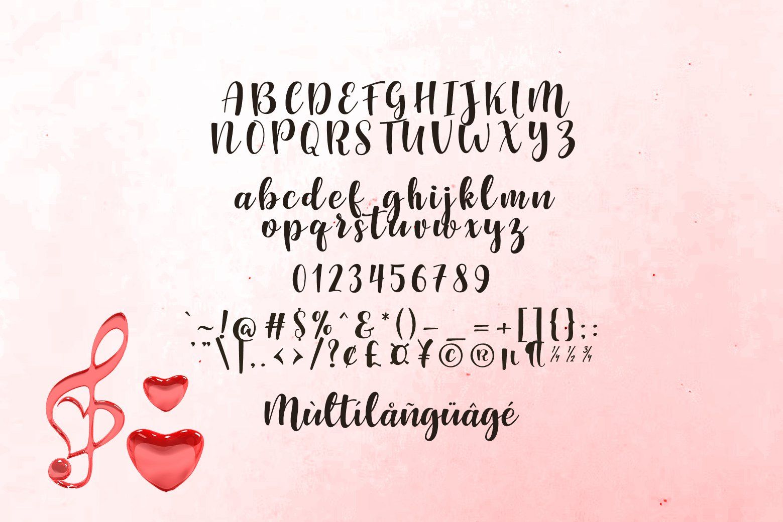 Song of Valentine Font Duo — image 7