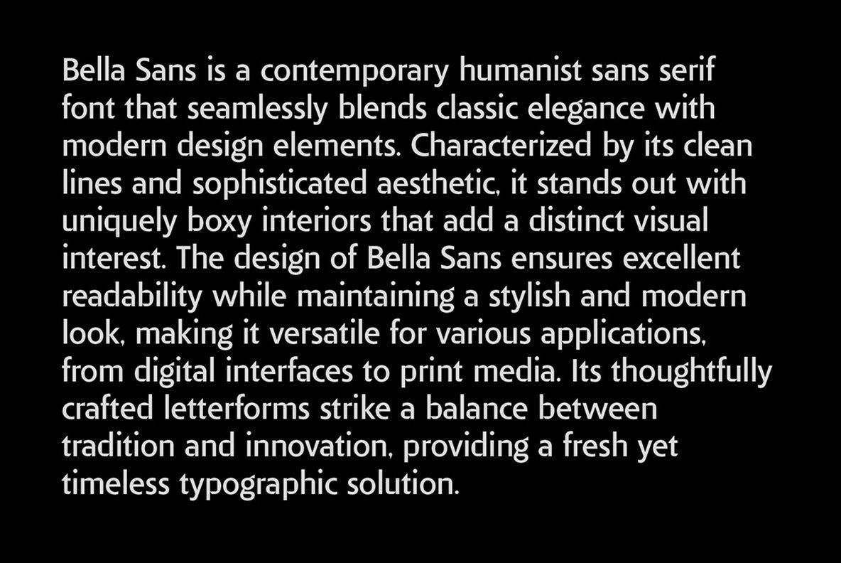 Bella Sans — image 2
