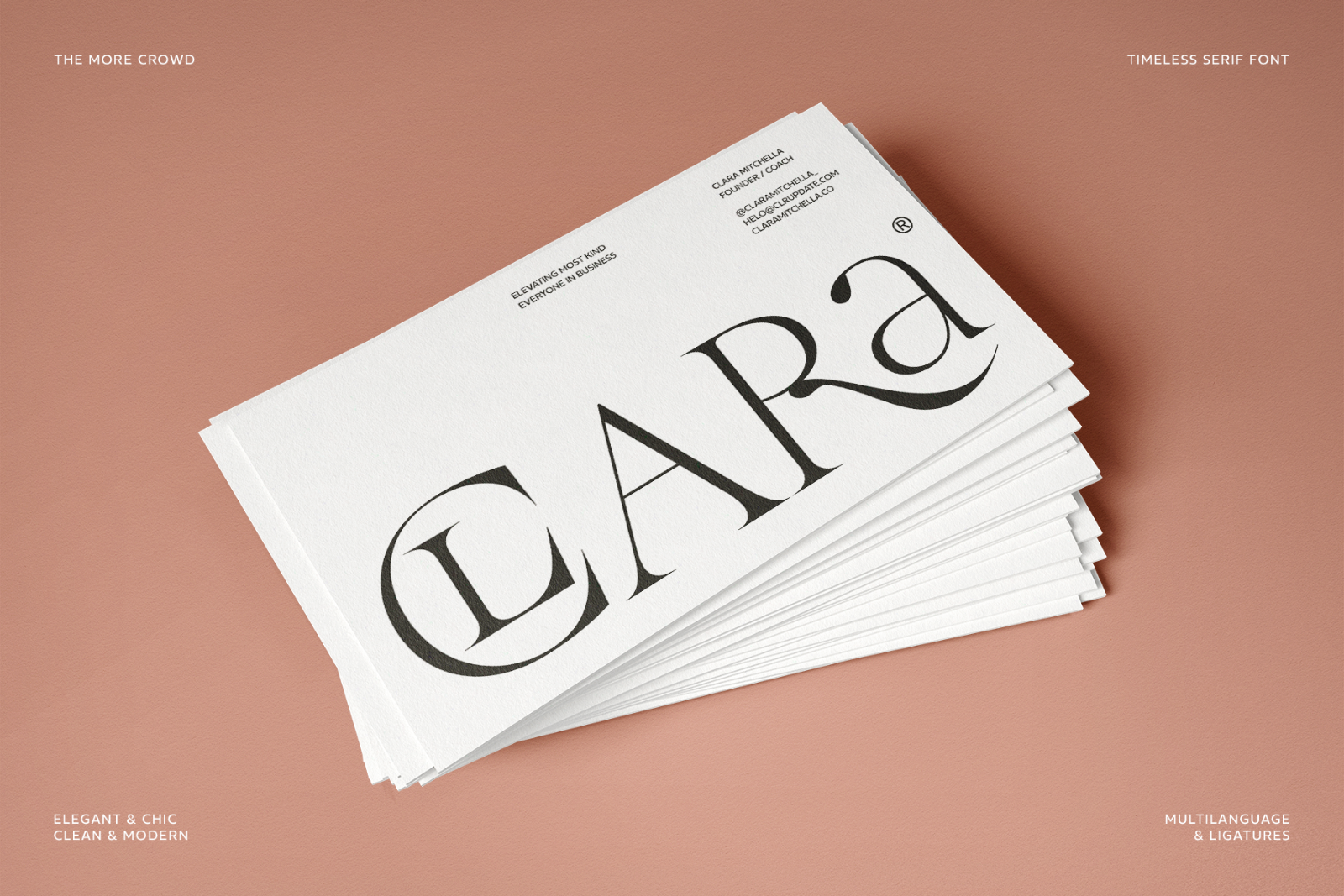 The More Crowd Serif — image 5