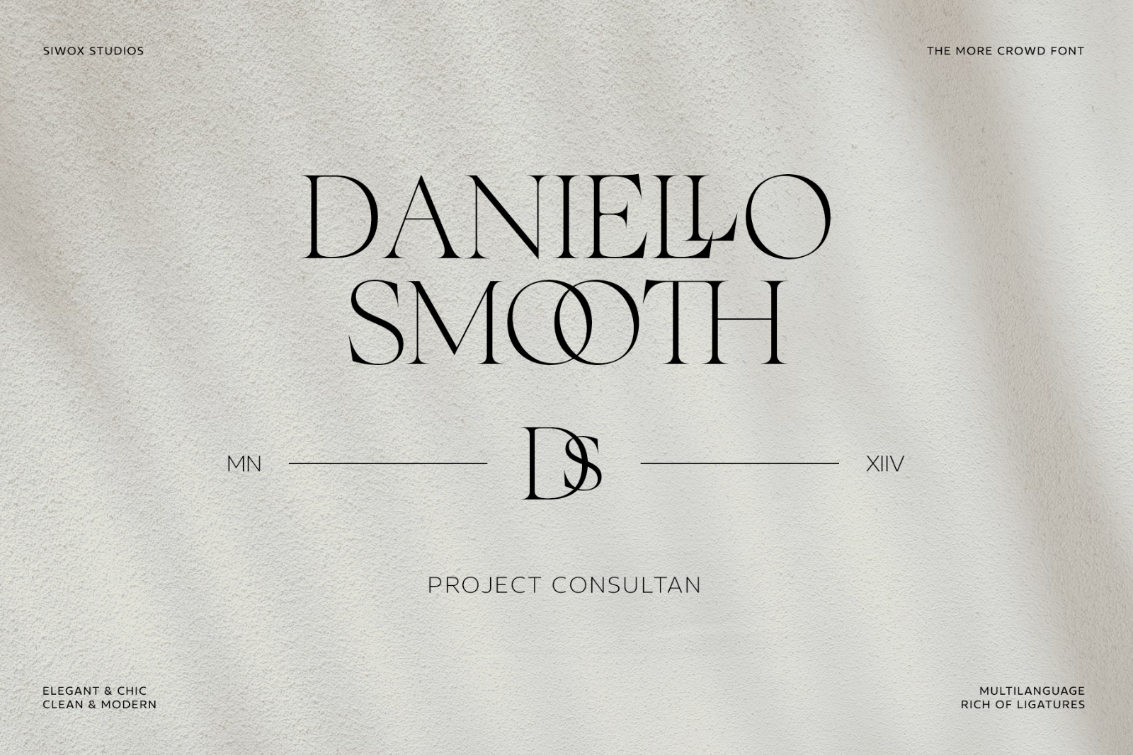 The More Crowd Serif — image 8