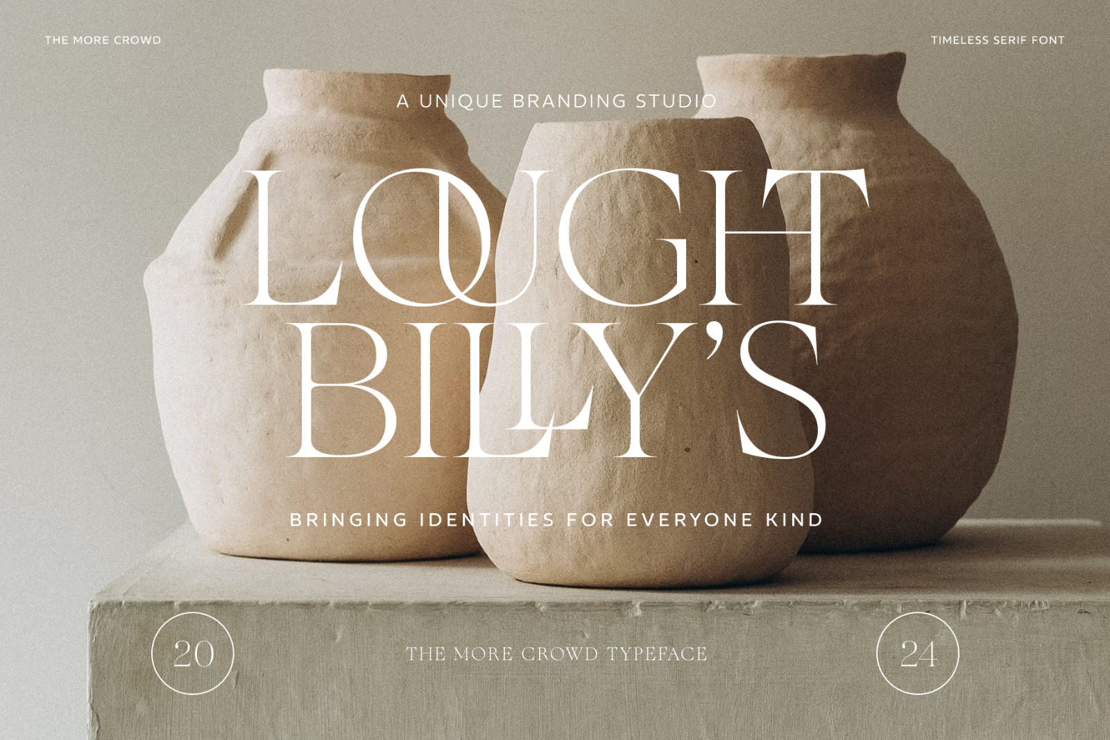 The More Crowd Serif — image 6