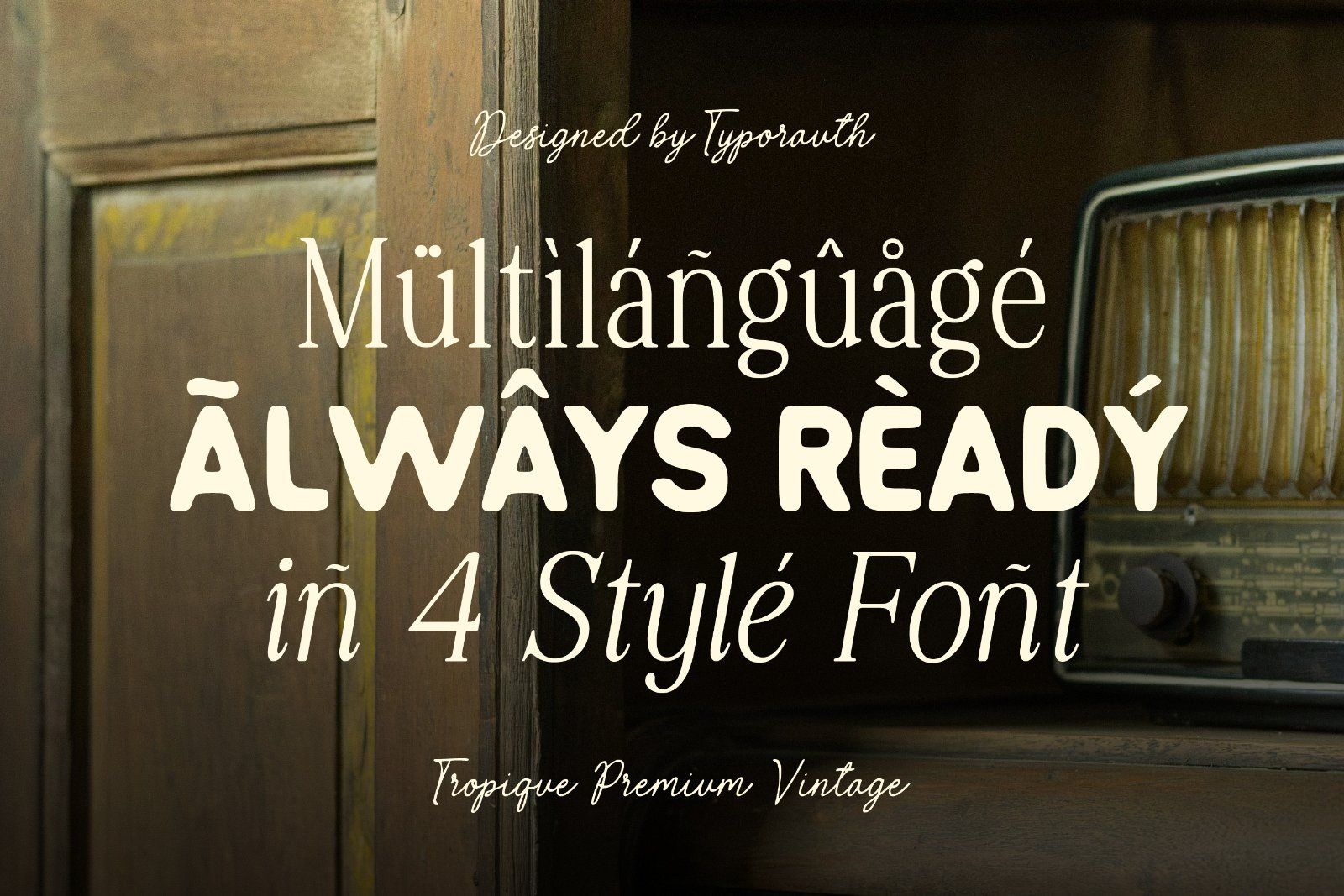 Tropique | Vintage Chic Font Pack — image 9