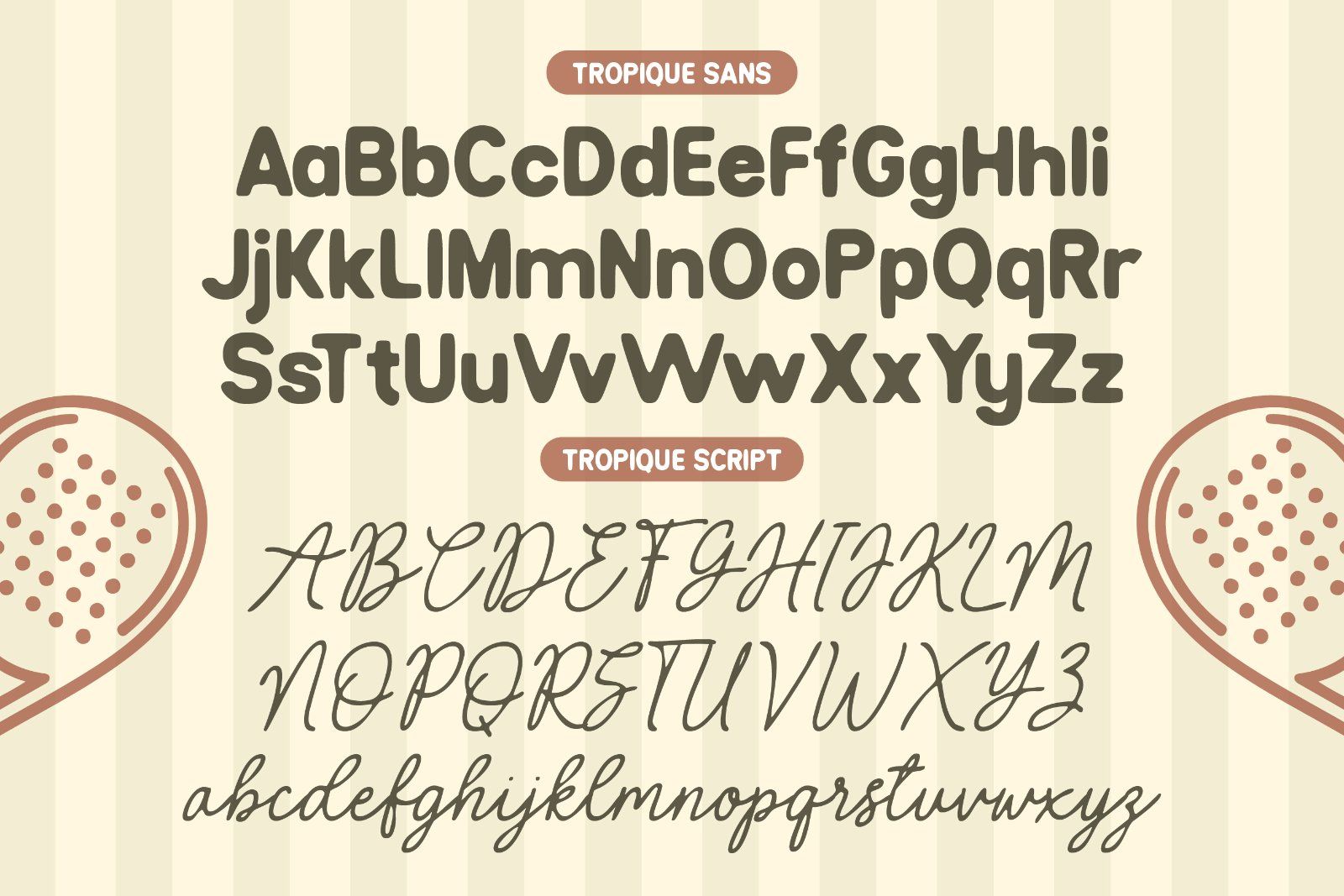 Tropique | Vintage Chic Font Pack — image 8
