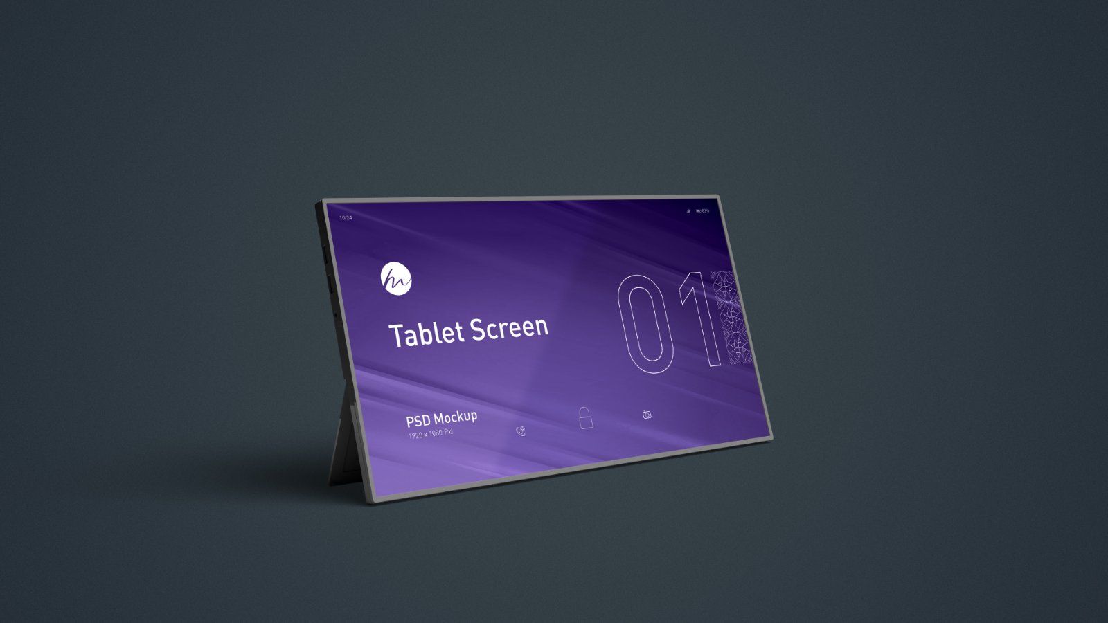 Tablet Screen Mockup - 5 PSDs — image 2