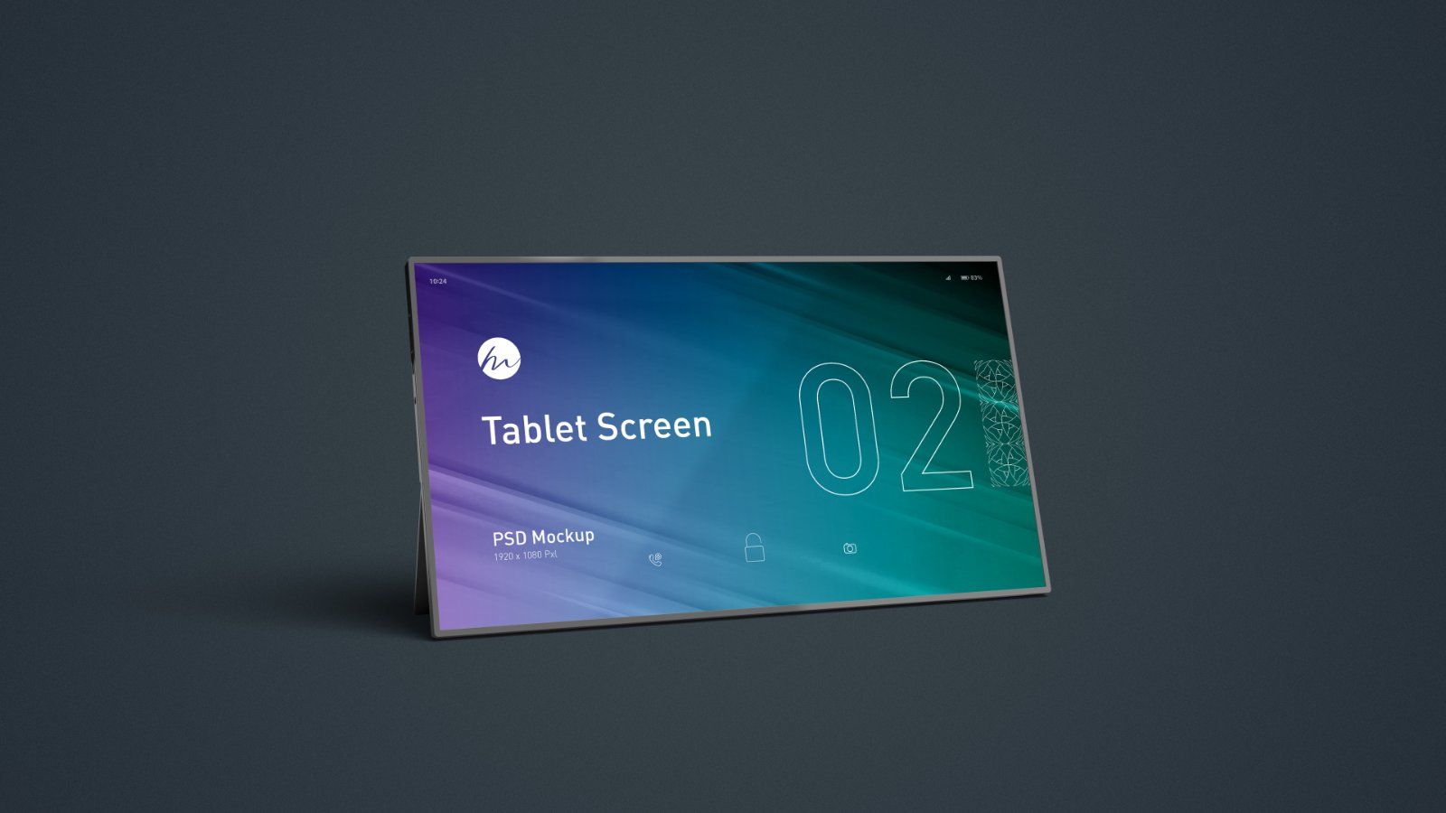 Tablet Screen Mockup - 5 PSDs — image 6