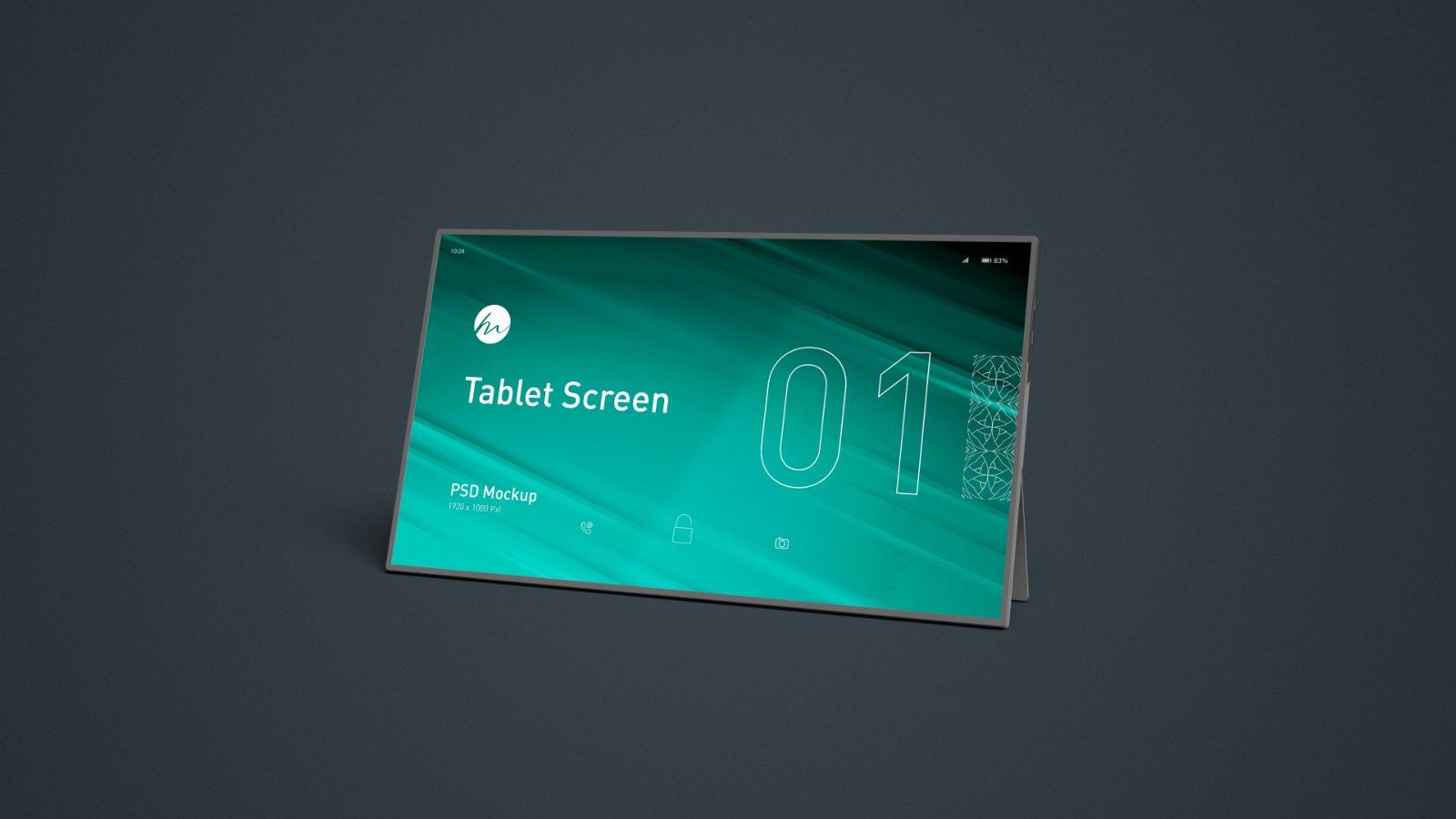 Tablet Screen Mockup - 5 PSDs — image 5