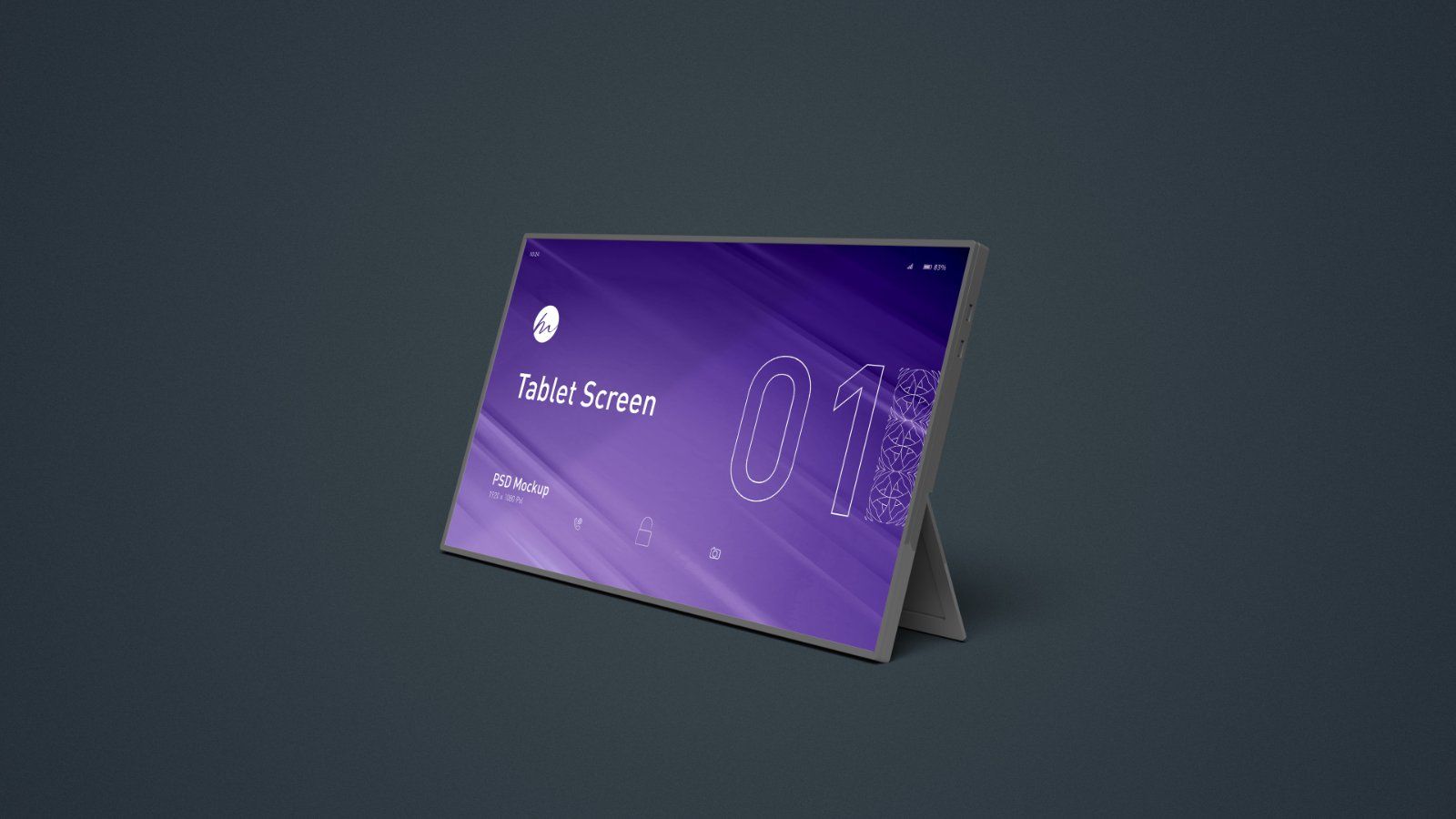 Tablet Screen Mockup - 5 PSDs — image 4