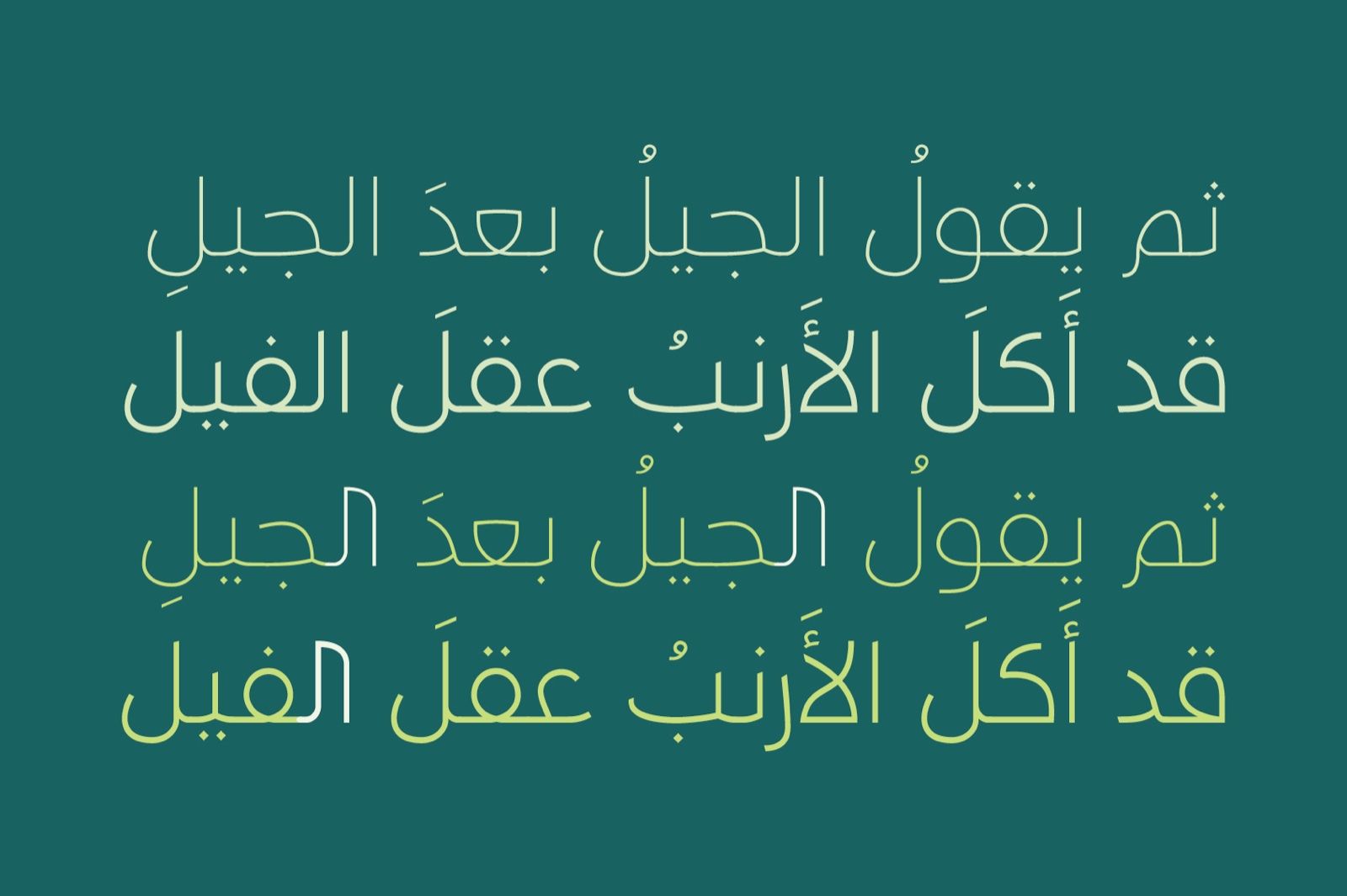 Taleeq - Arabic Typeface — image 4