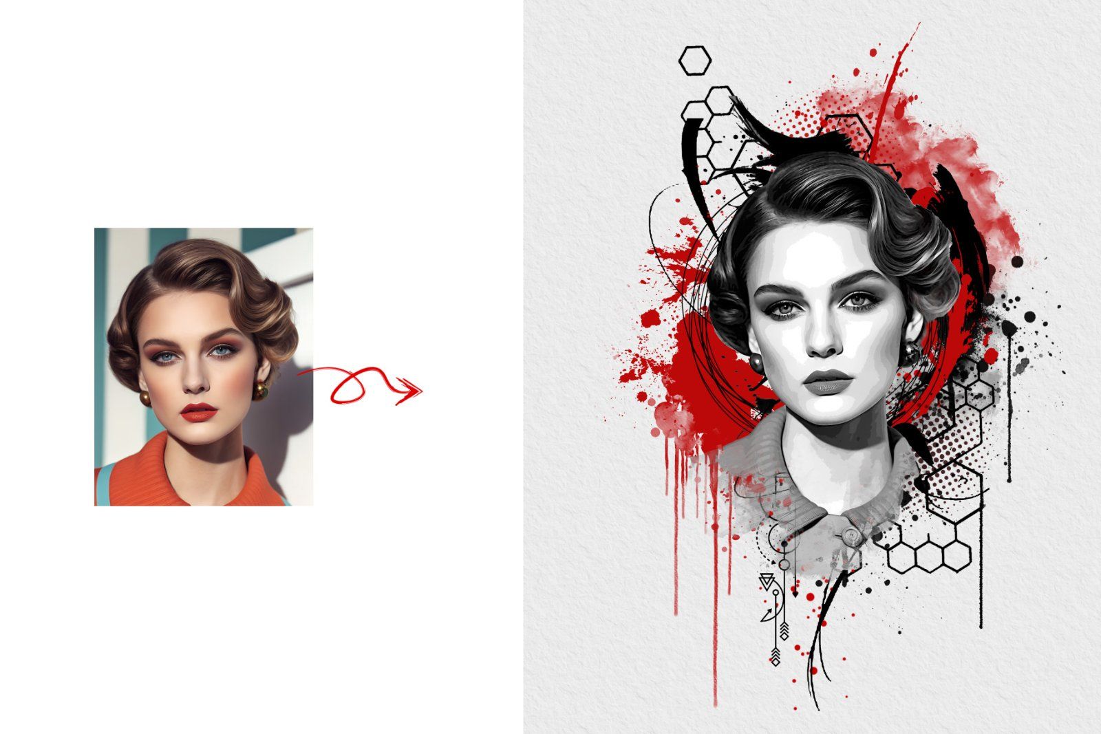 Artistic Watercolor Tattoo Art — image 16