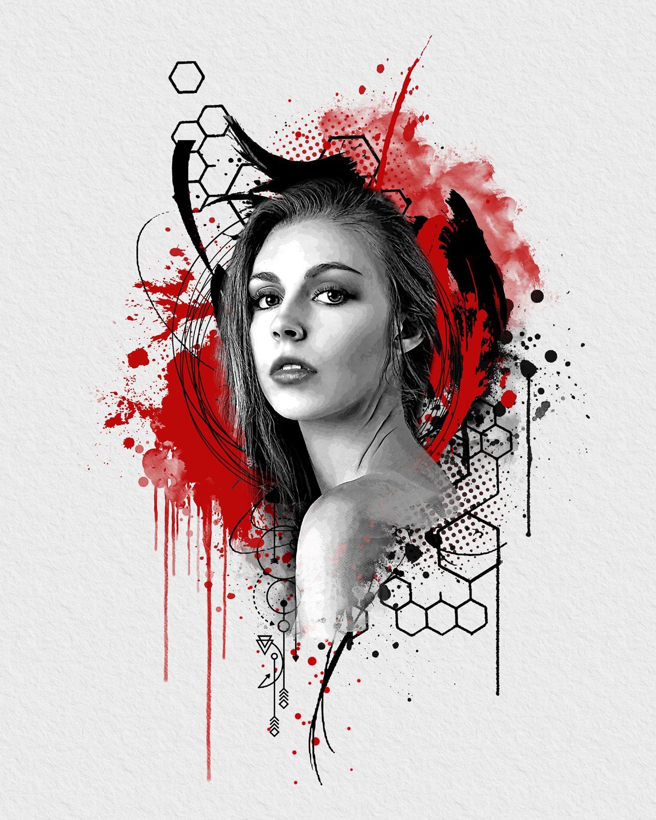 Artistic Watercolor Tattoo Art — image 19