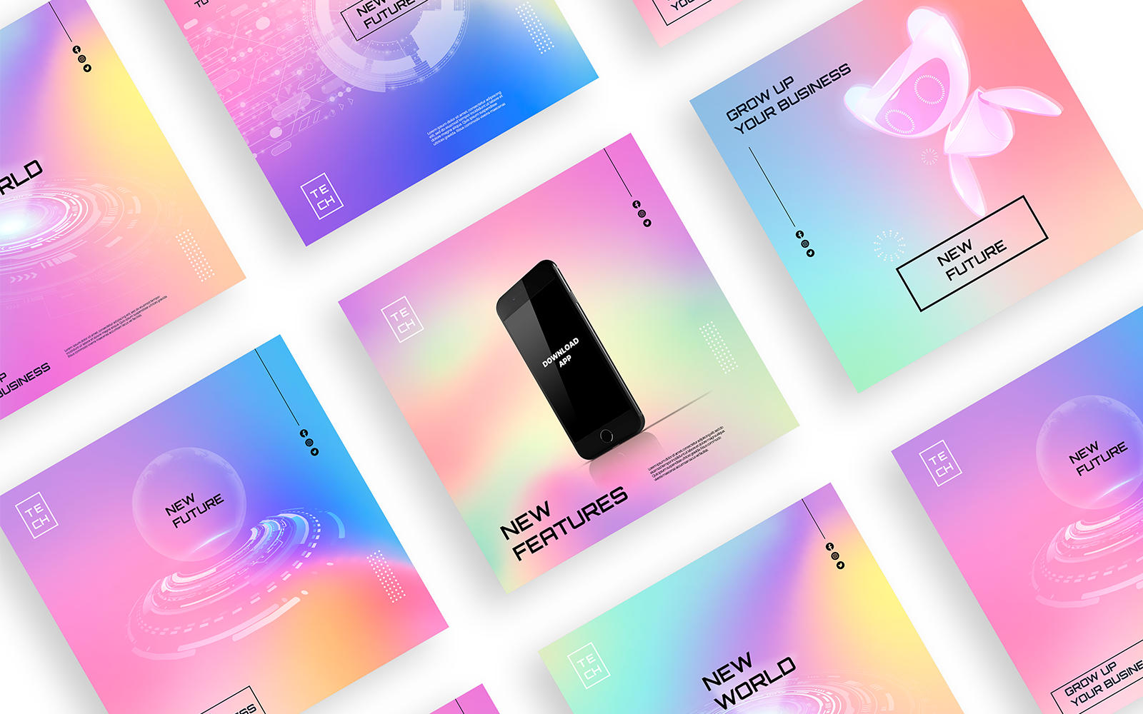 Technology Design For Social Media Template-042-22 — image 2