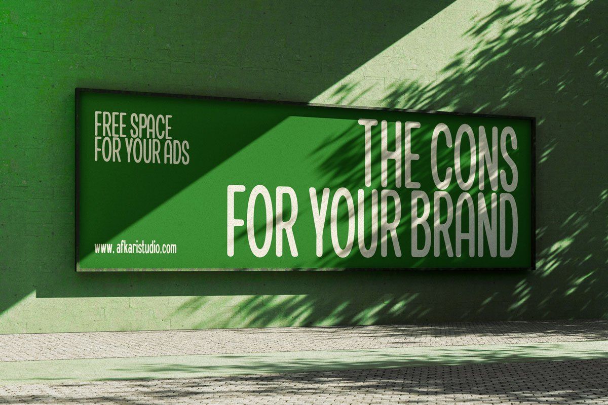 The Cons - Condensed Sans Serif Display Font — image 8