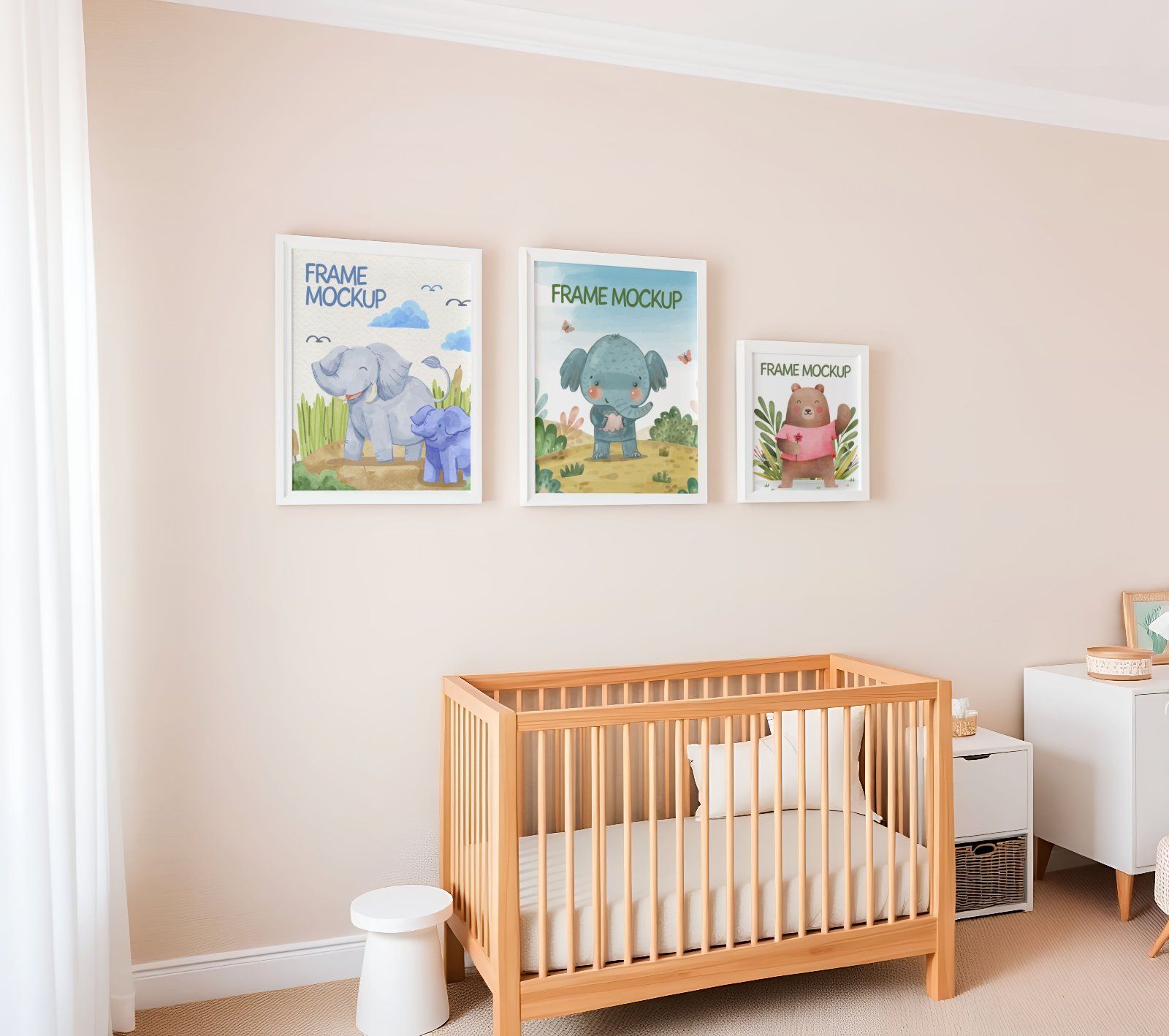 Premium Baby Frame Mockup Collection — image 3