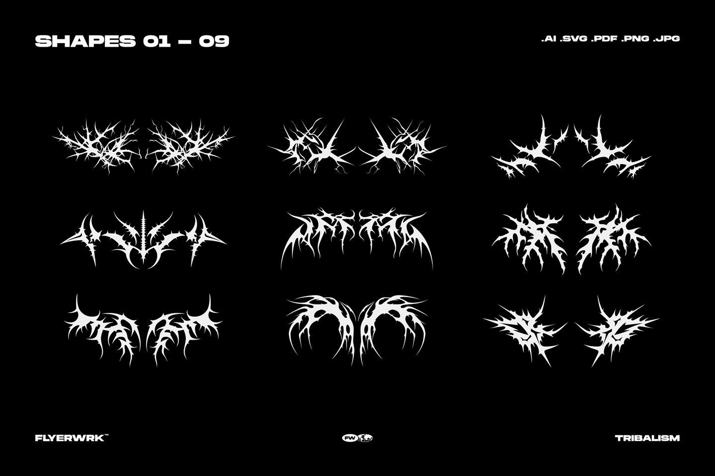 Tribalism - Vector Shapes — image 2
