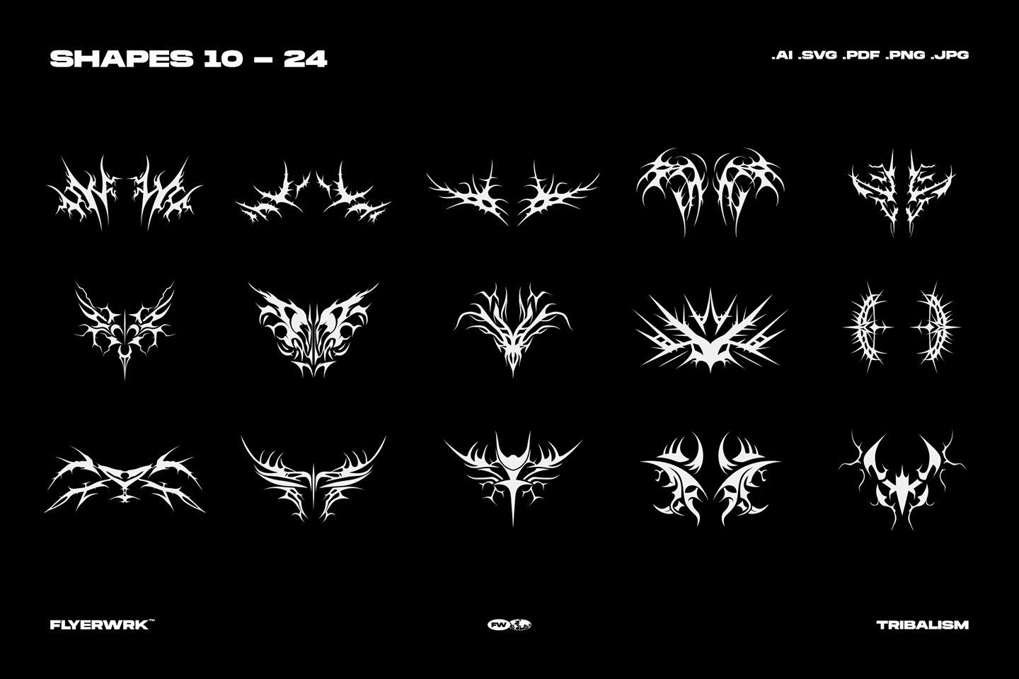 Tribalism - Vector Shapes — image 7