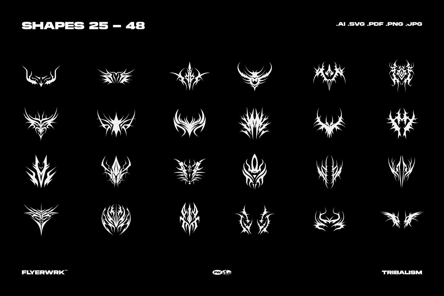 Tribalism - Vector Shapes — image 9