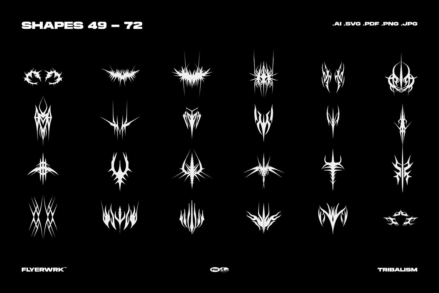 Tribalism - Vector Shapes — image 11