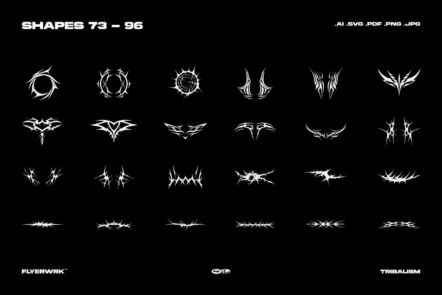 Tribalism - Vector Shapes — image 13