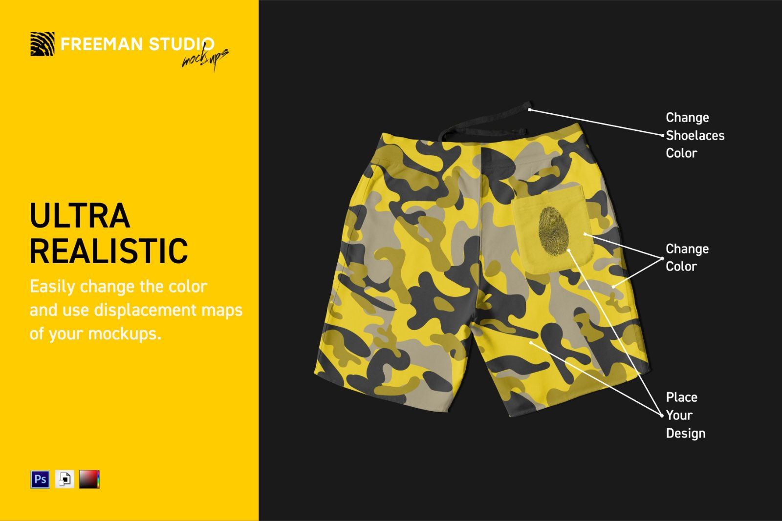 Shorts Mock-Up Set — image 3