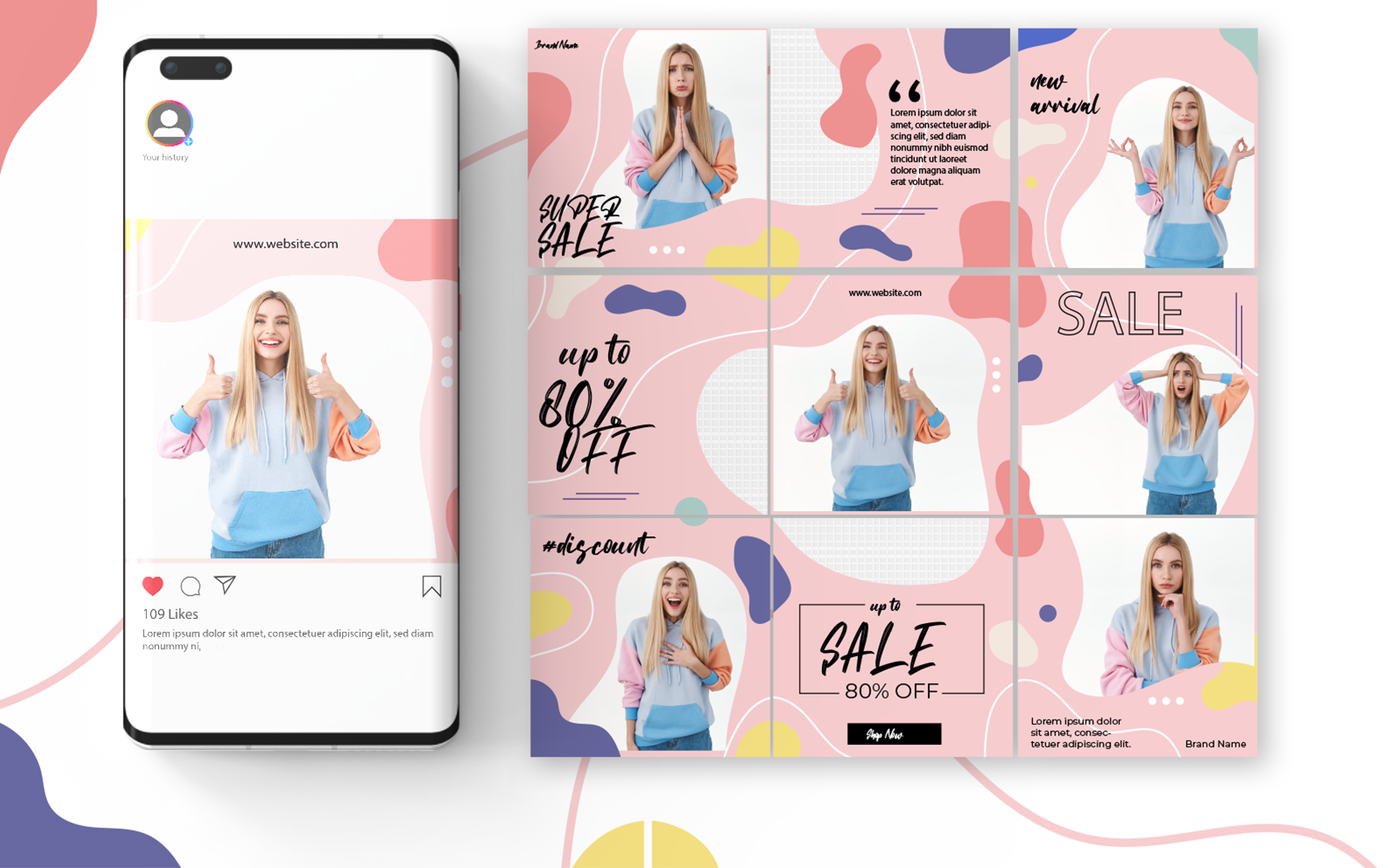 Instagram Posts Social Media Templates-05-21 — image 2