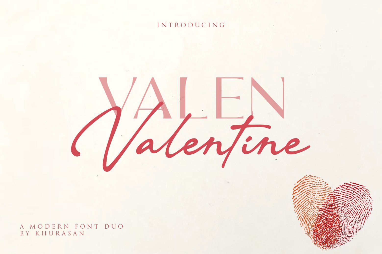 Valen Valentine Font Duo — image 1