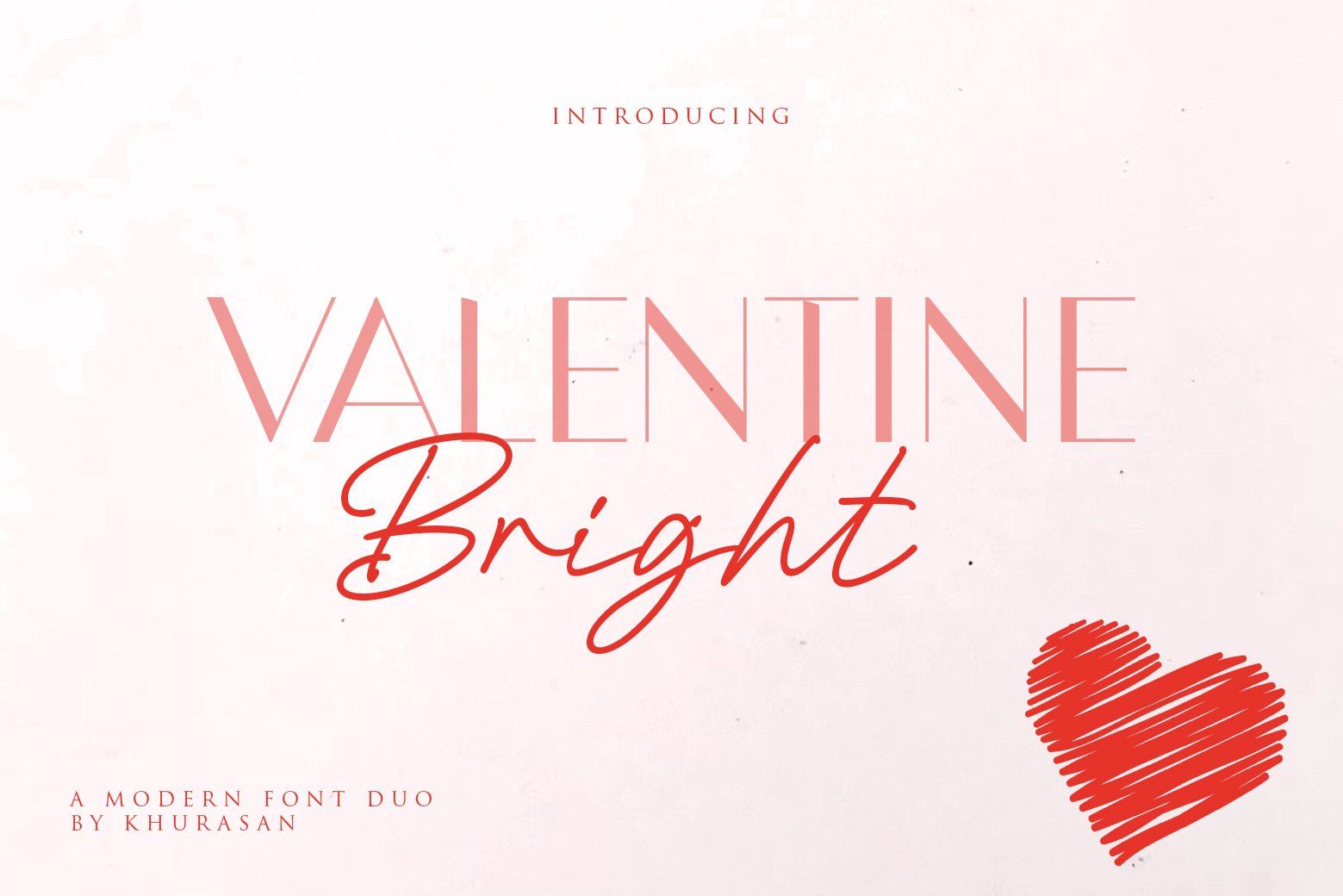 Valentine Bright Font Duo — image 1
