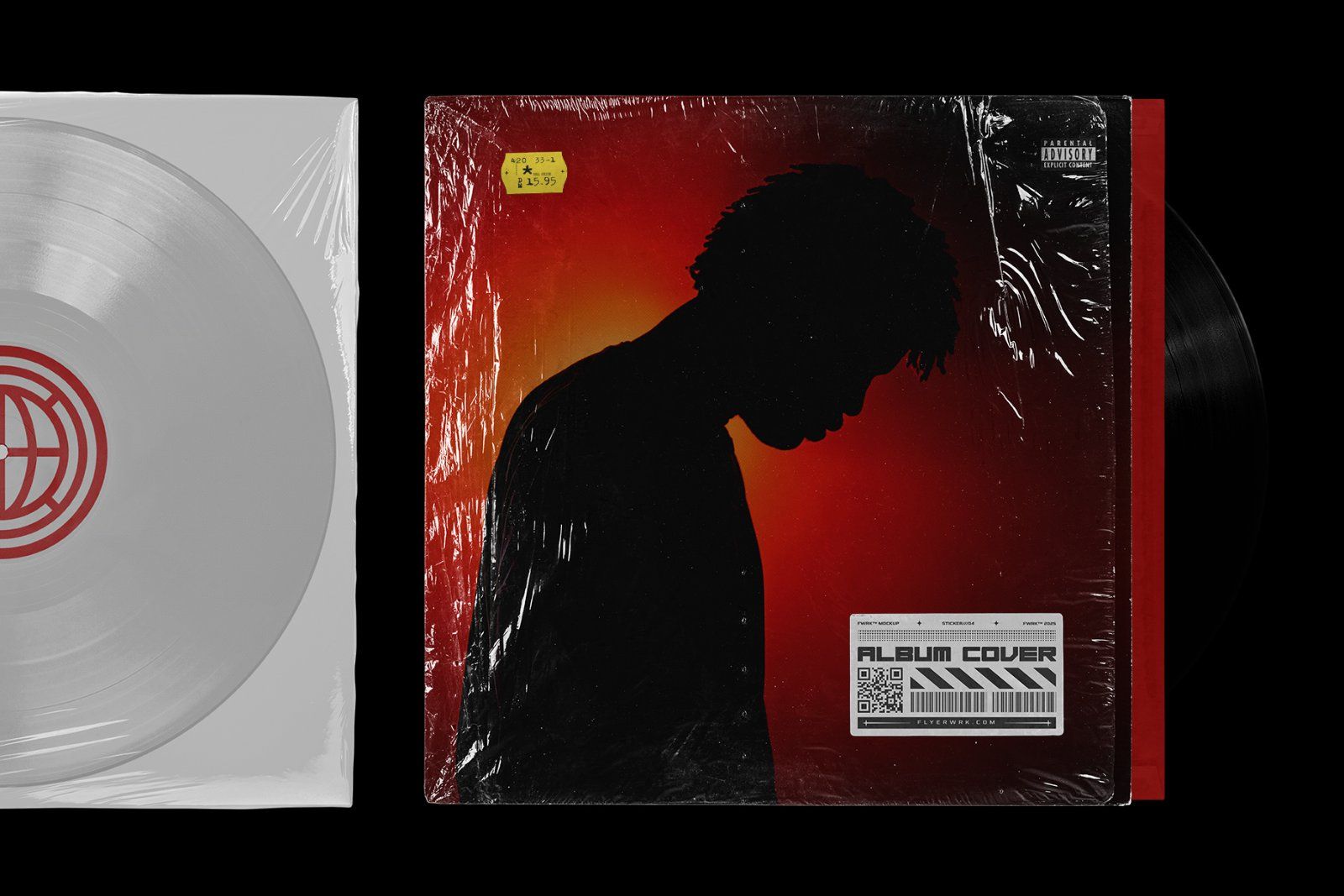 Retro Vinyl Record Mockup Bundle — image 11