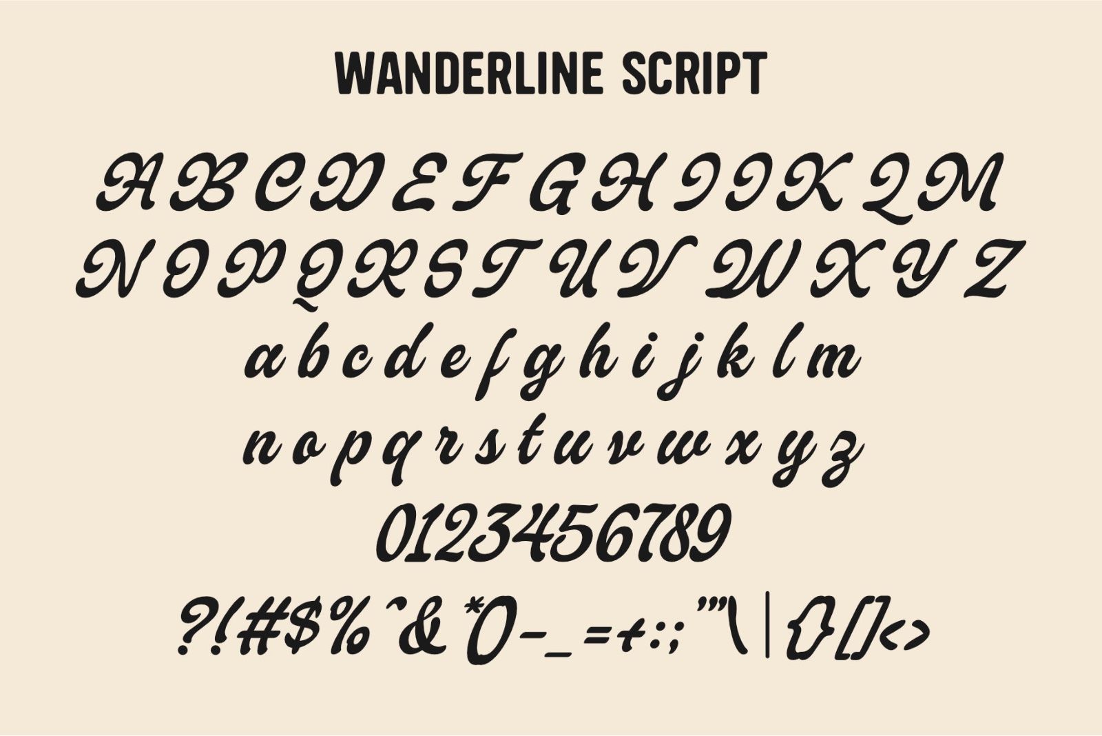 Wanderline – Vintage Script Font — image 2