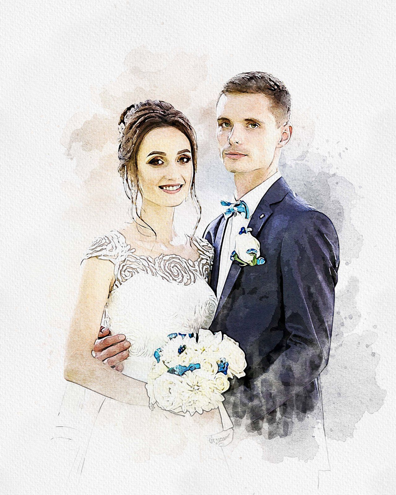 Painting Watercolor Splash Art — image 7