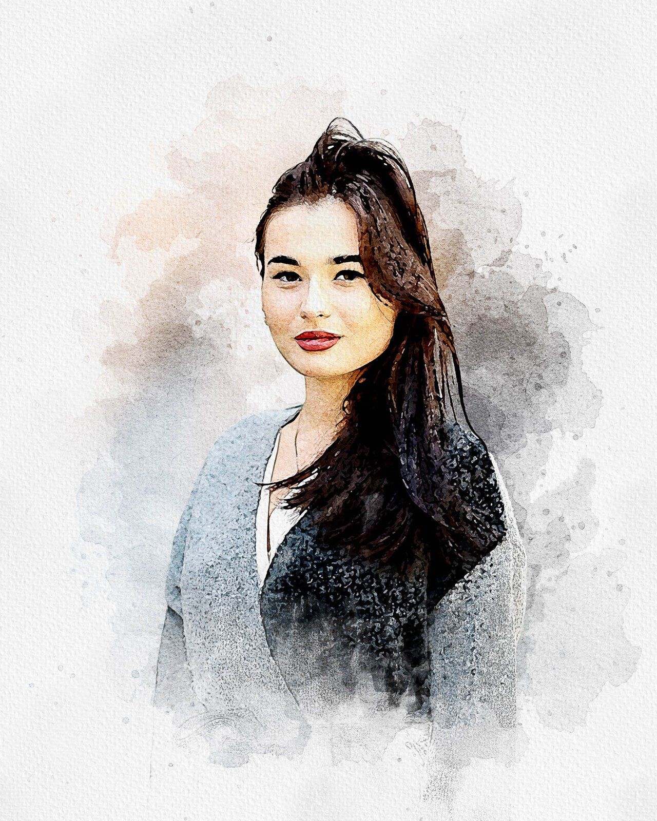 Painting Watercolor Splash Art — image 13