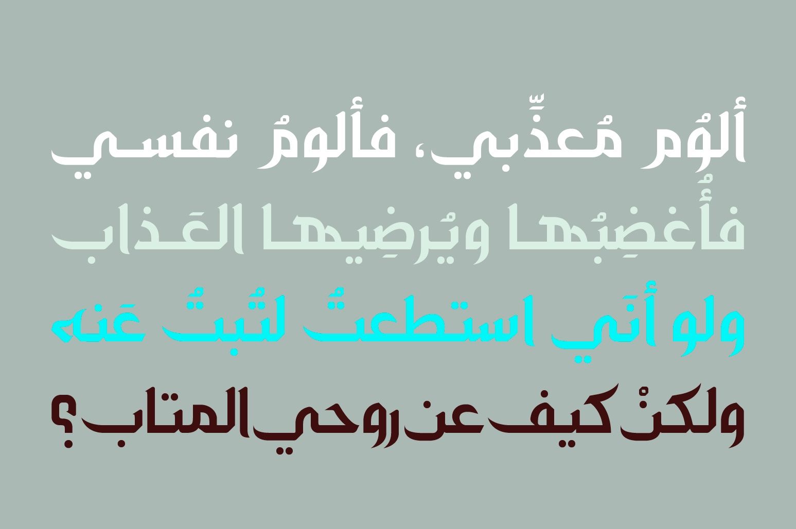 Zahey - Arabic Font — image 4