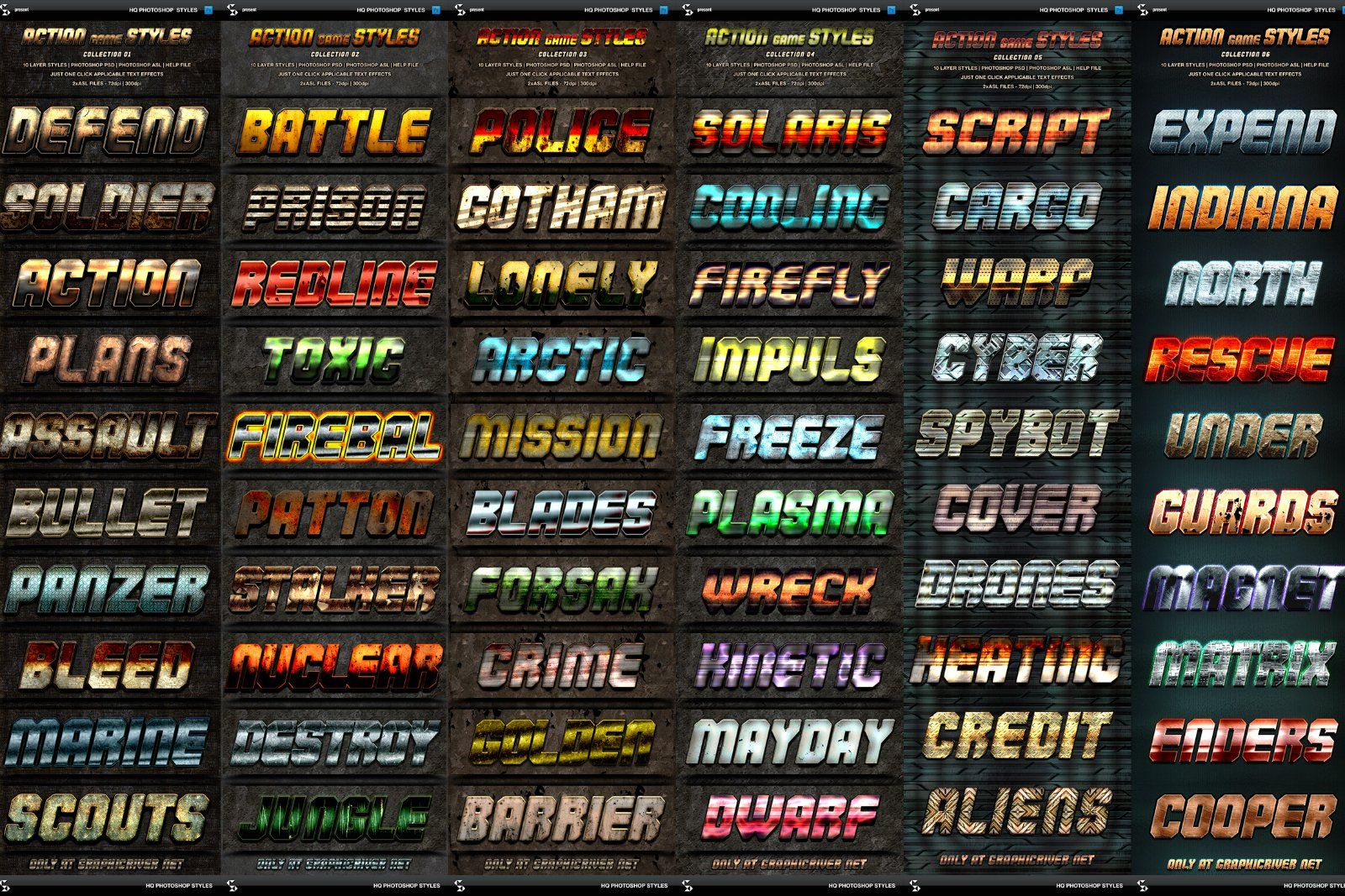 Action Sci-Fi Fantasy Text Effects Bundle — image 2
