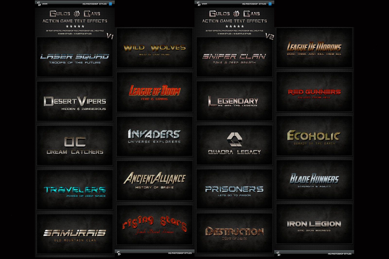 Action Sci-Fi Fantasy Text Effects Bundle — image 6