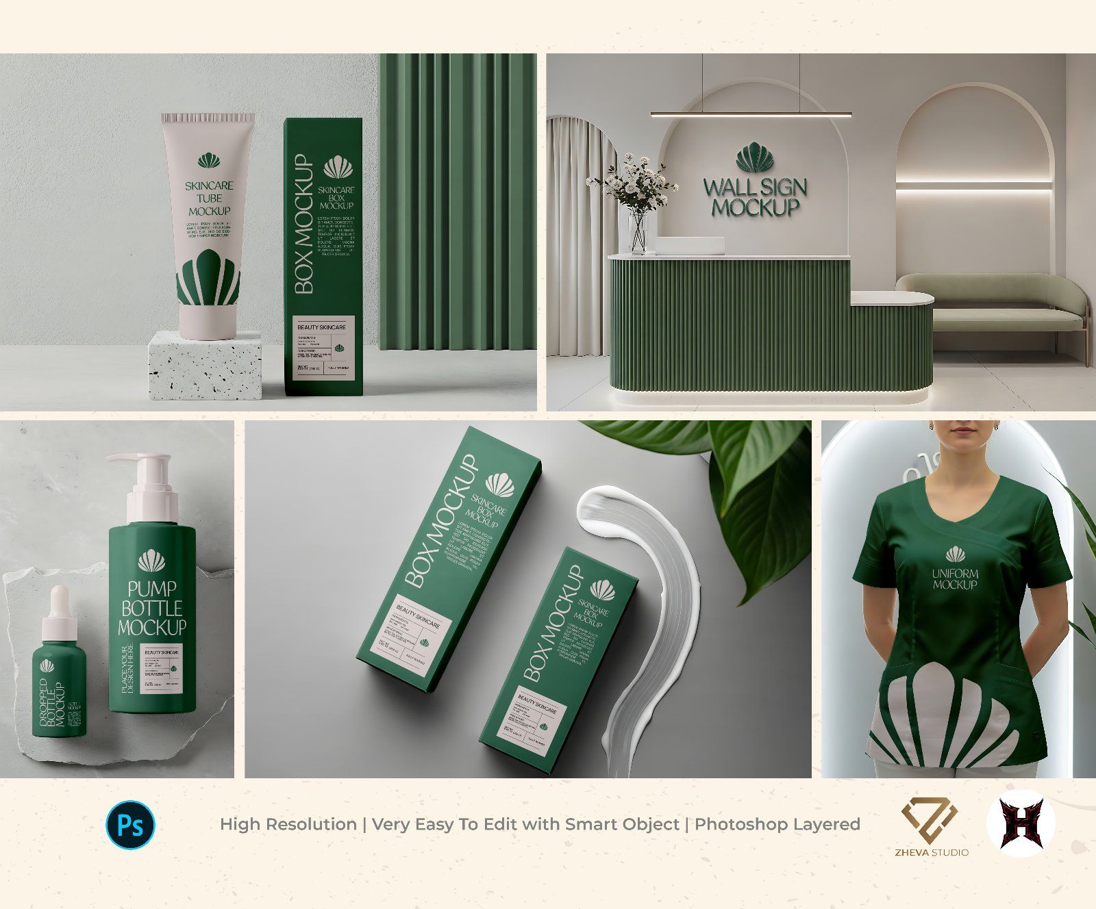 Premium Beauty Clinic Mockup — image 1